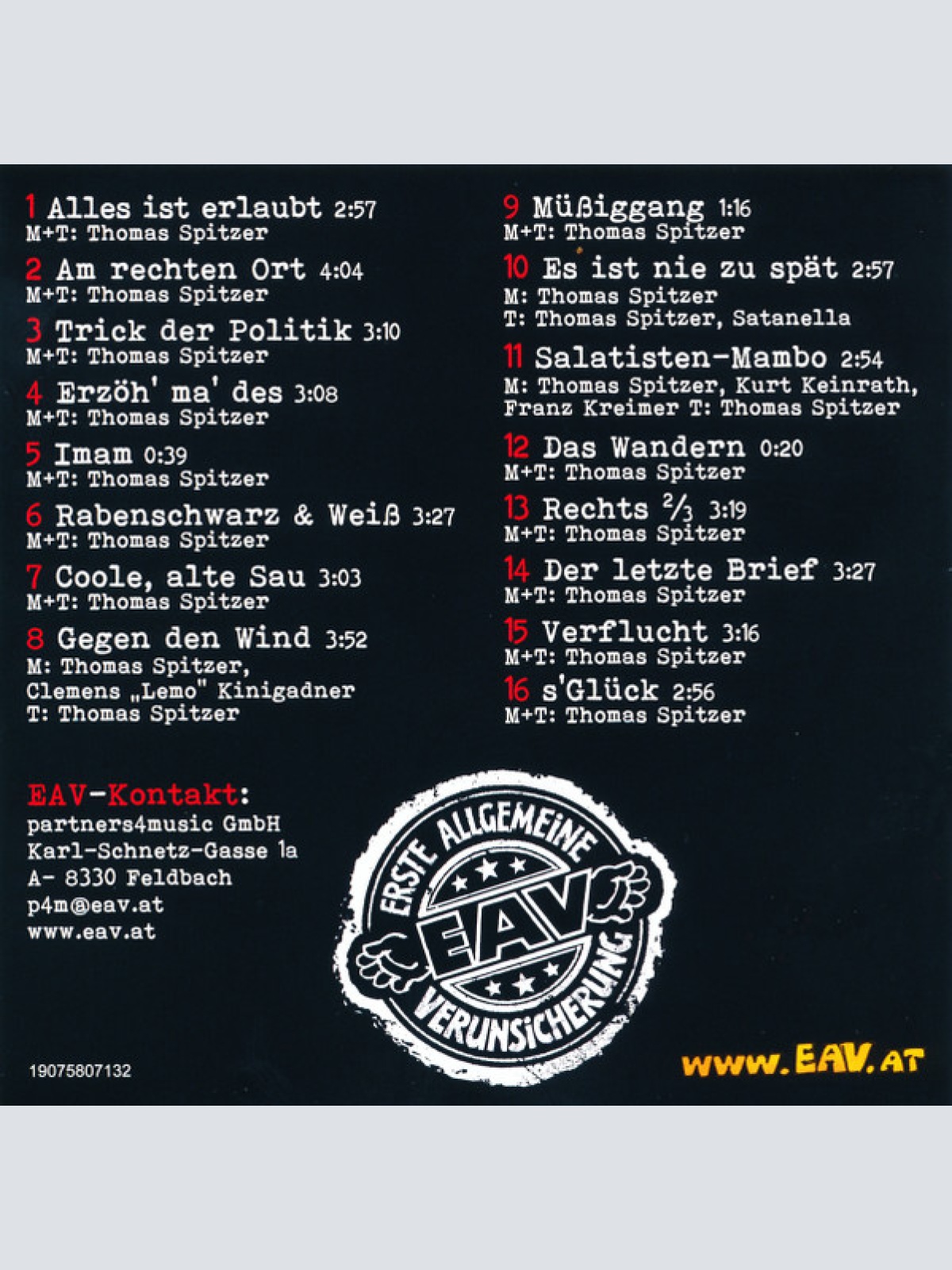 CD / EAV* - Alles Ist Erlaubt