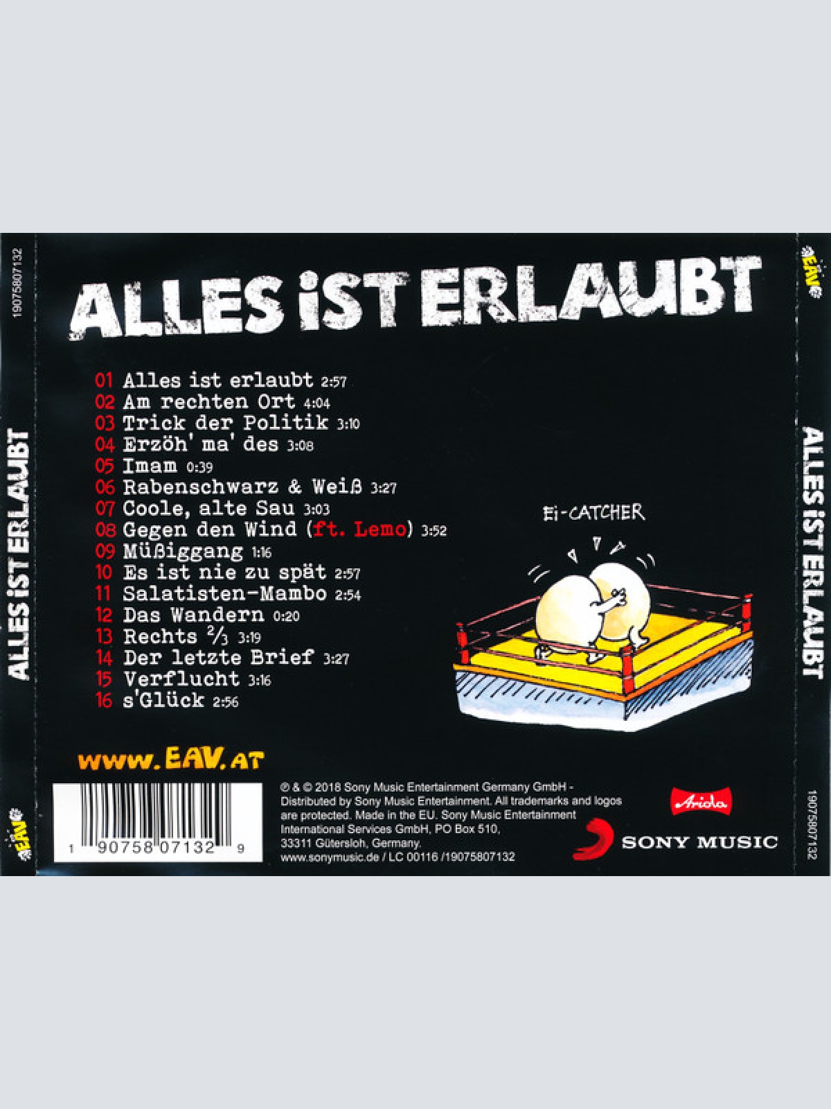 CD / EAV* - Alles Ist Erlaubt