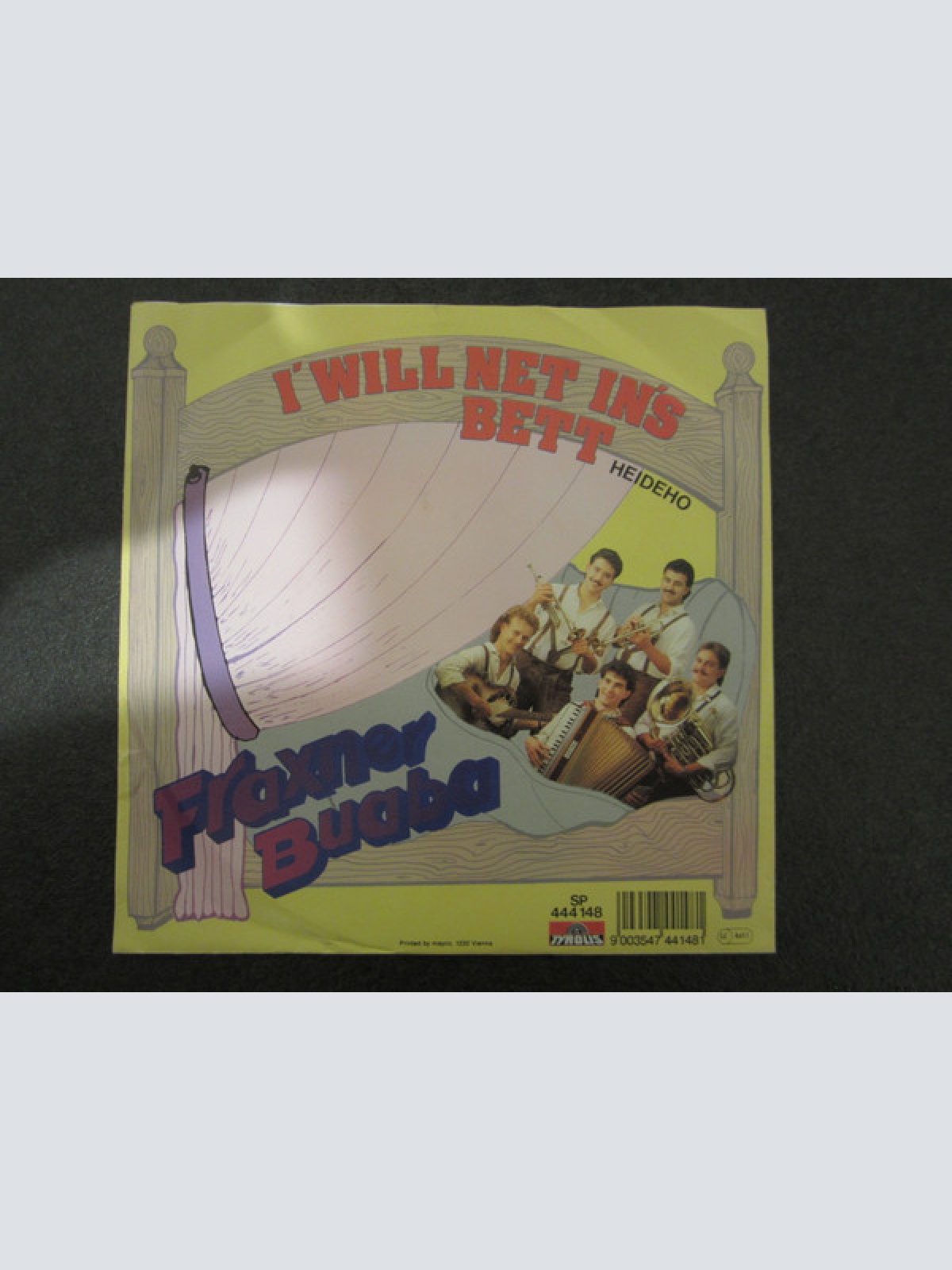 Vinyl / Fraxner Buaba - I' Will Net In's Bett