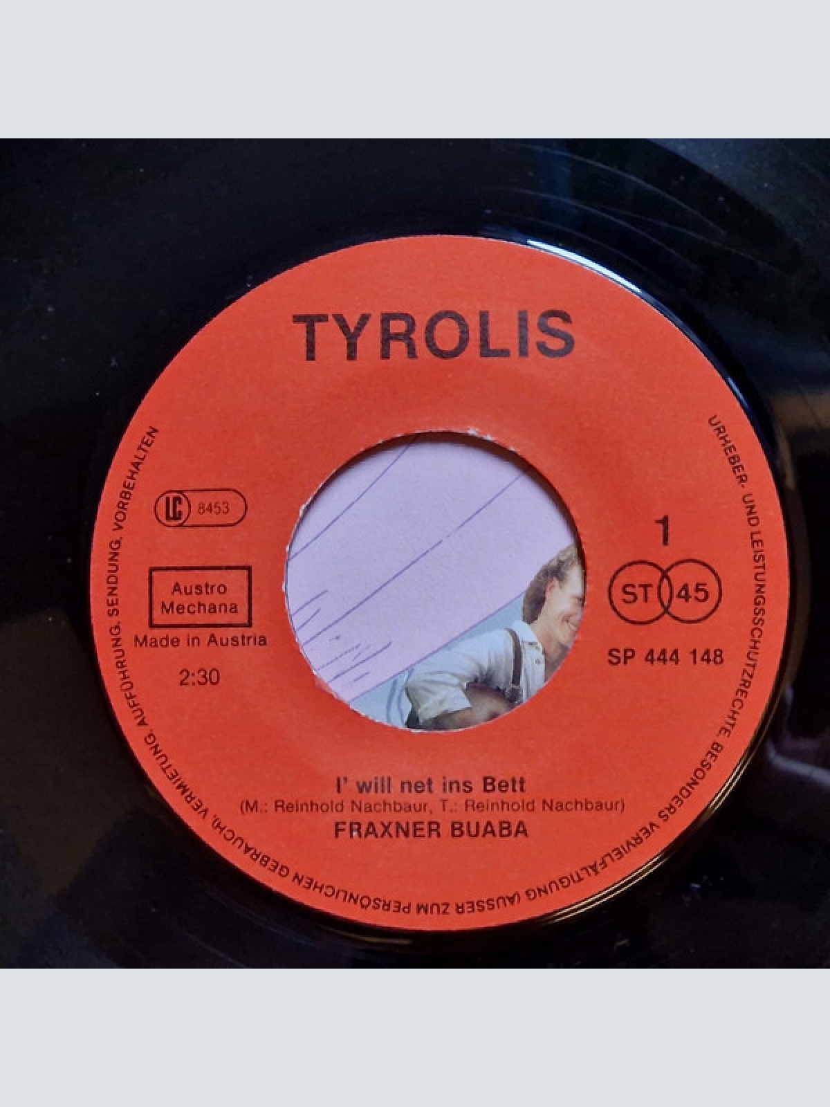 Vinyl / Fraxner Buaba - I' Will Net In's Bett