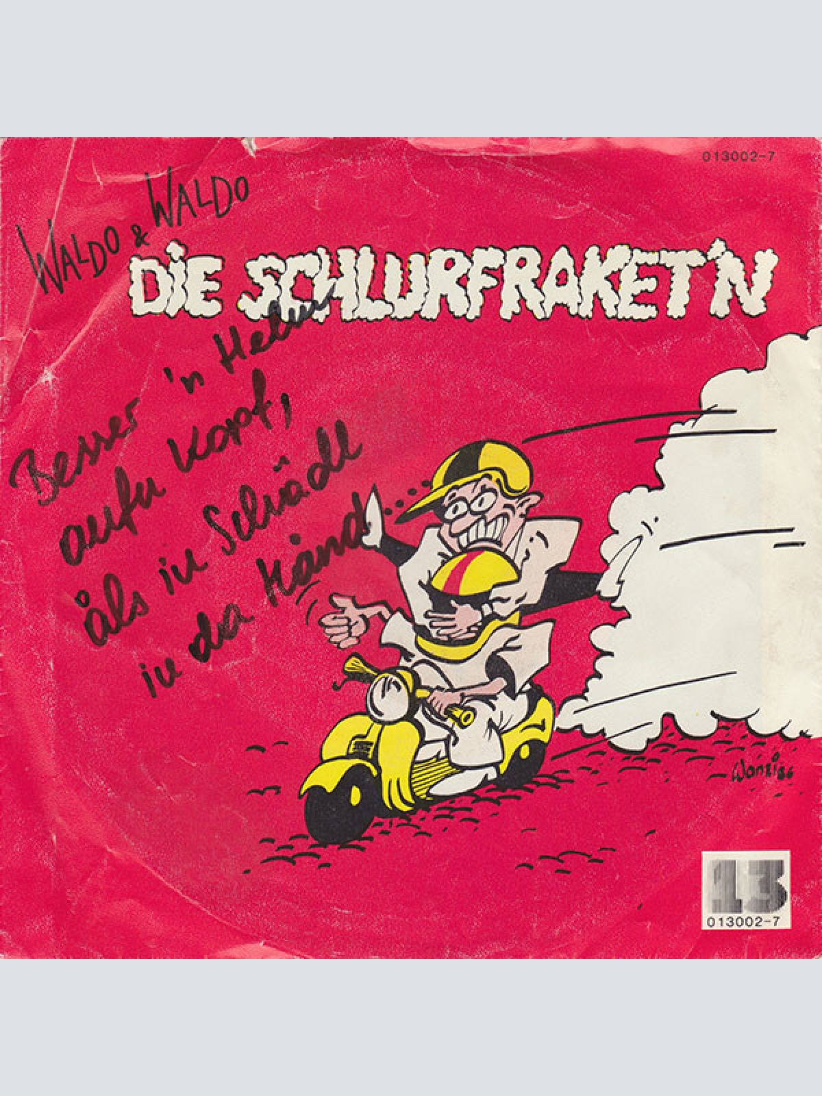 Vinyl / Waldo & Waldo - Die Schlurfraket'n