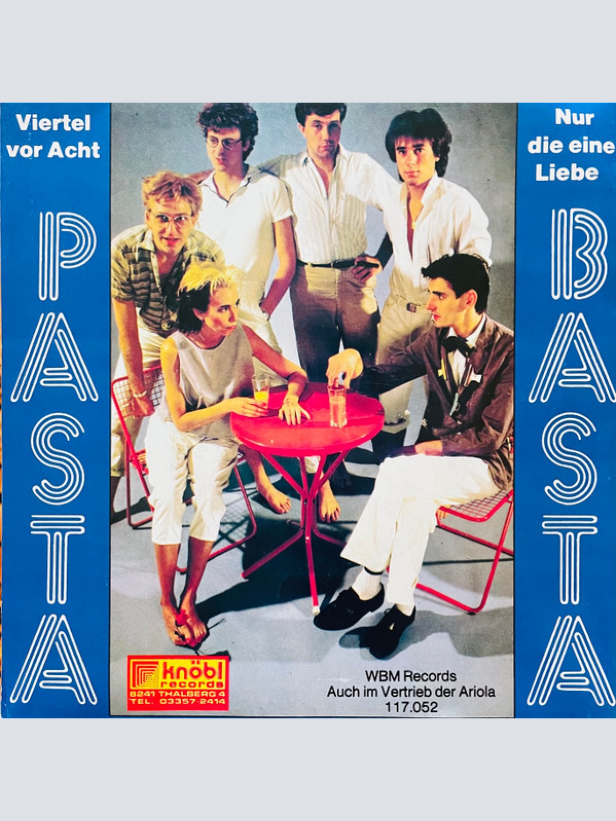 Vinyl / Pasta Basta - Viertel Vor Acht / Nur Die Eine Liebe