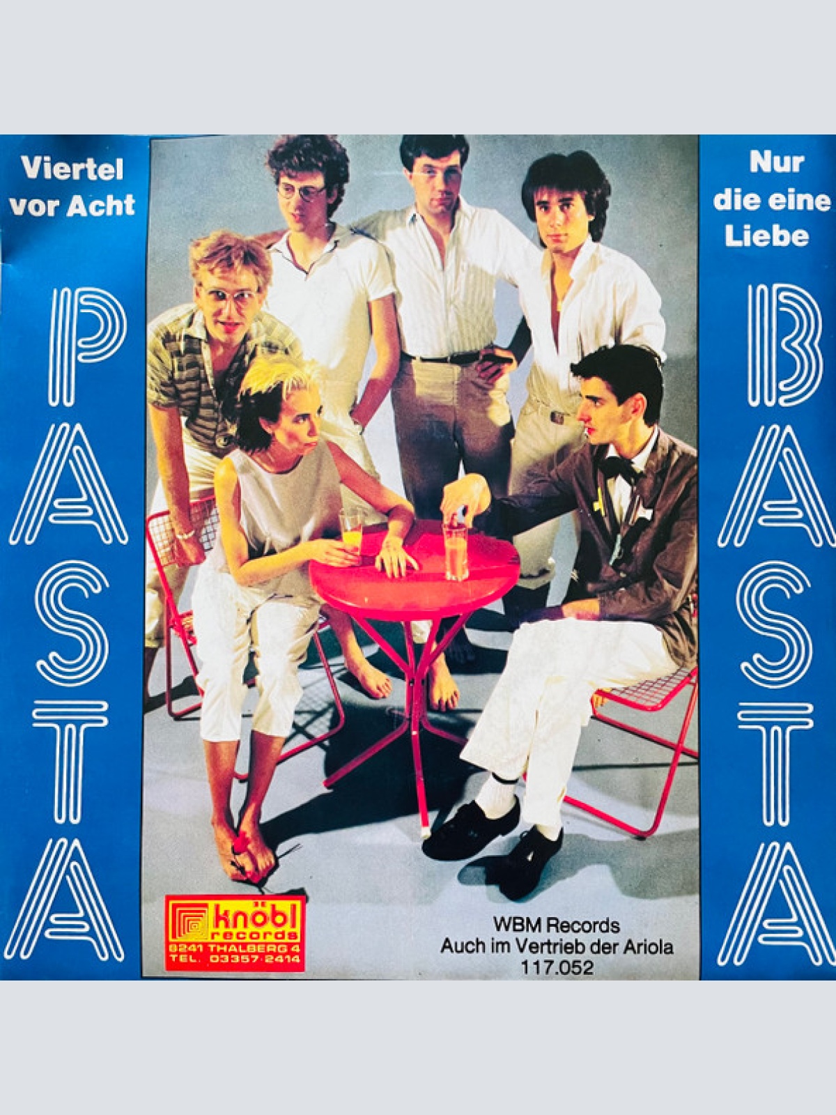 Vinyl / Pasta Basta - Viertel Vor Acht / Nur Die Eine Liebe