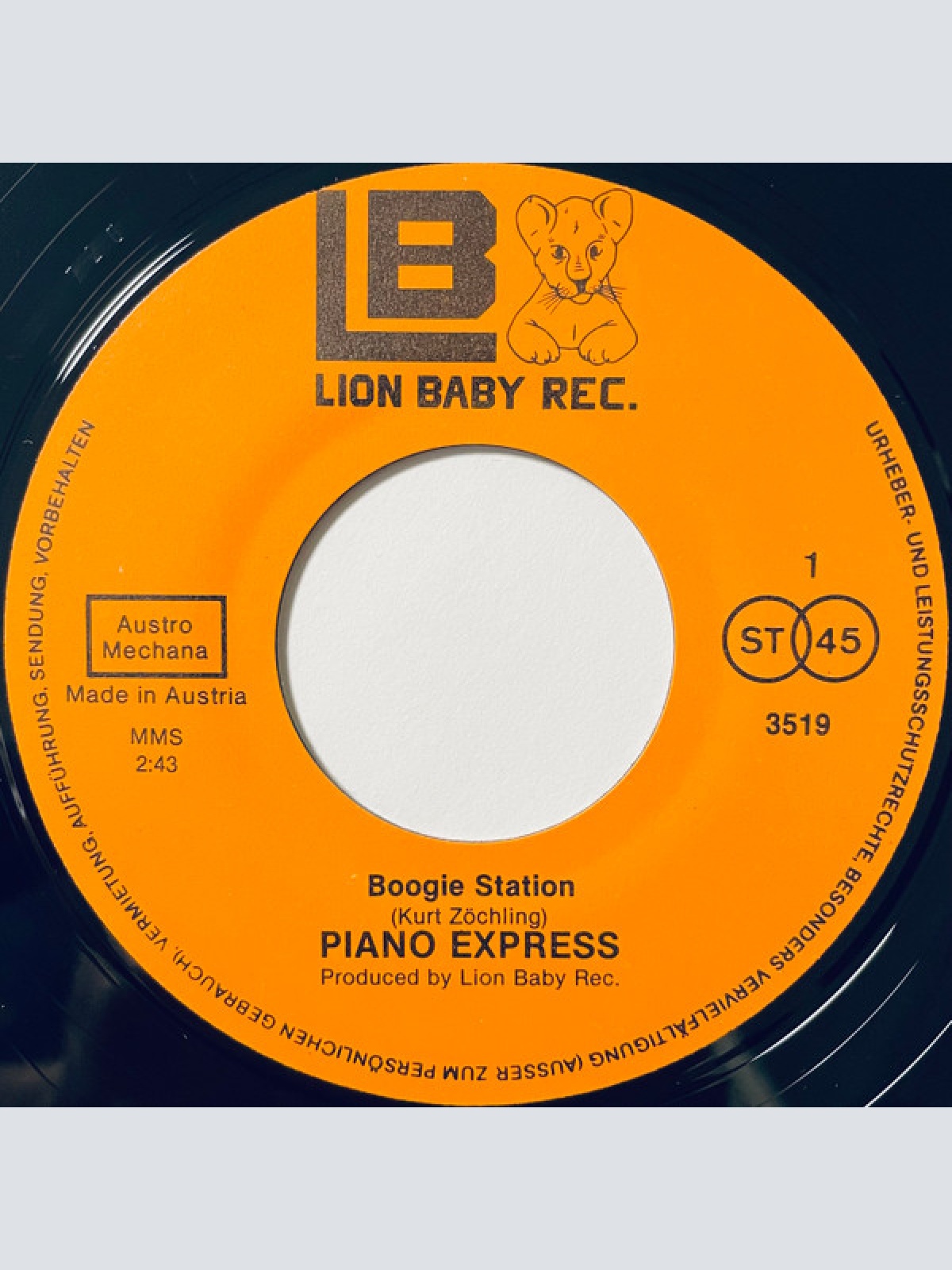 Vinyl / Piano-Express - Boogie Station