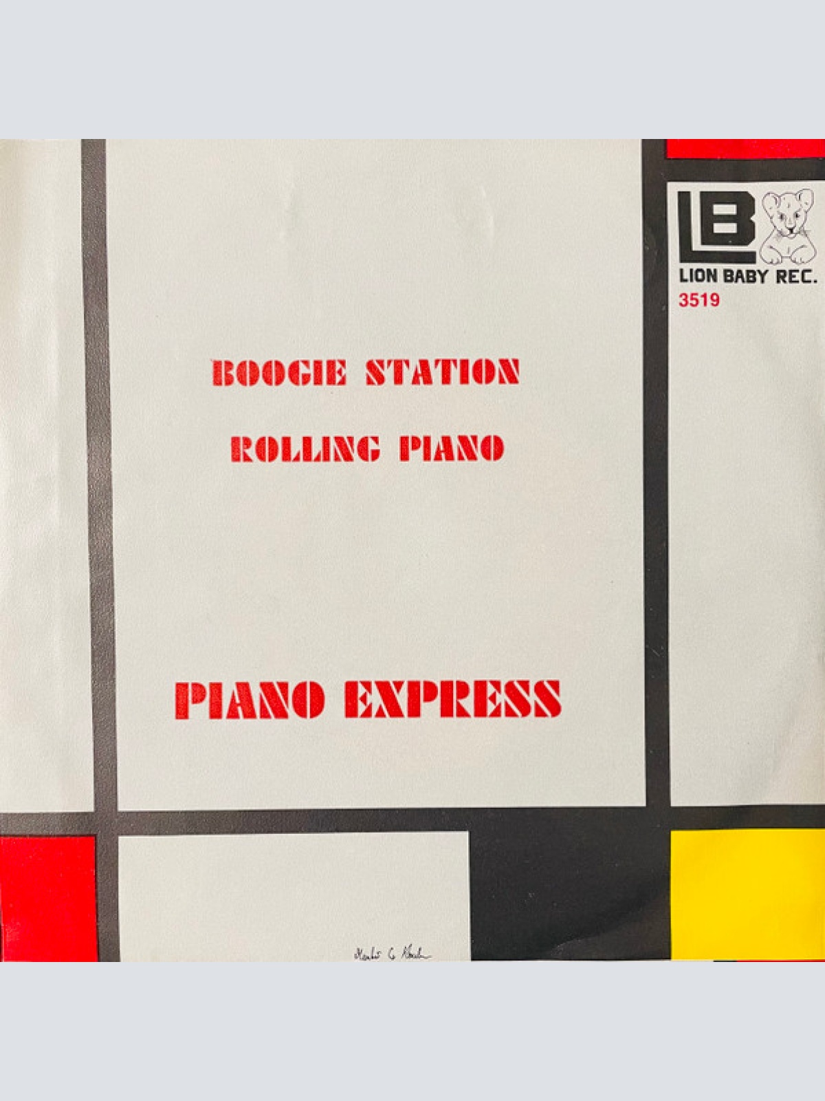 Vinyl / Piano-Express - Boogie Station