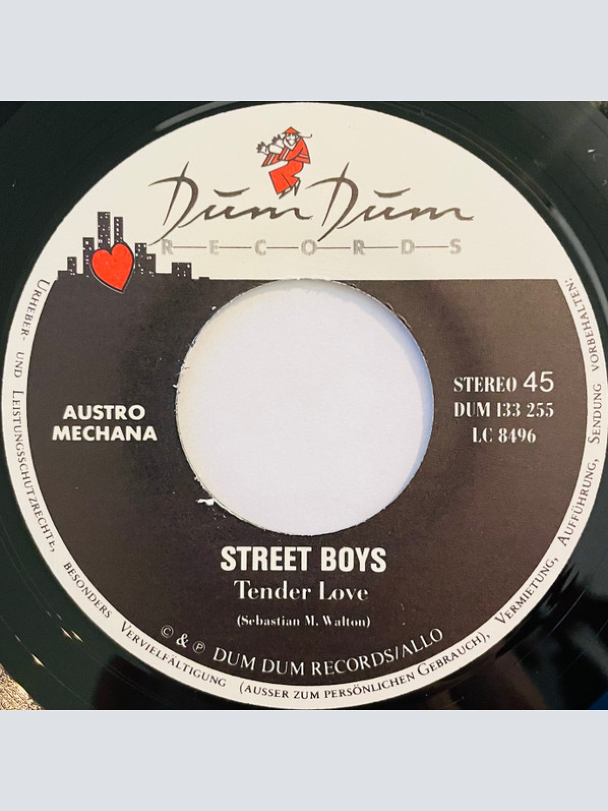 Vinyl / Street Boys - Red Moon