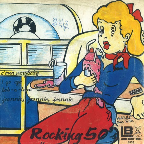 Vinyl / Rocking 50's - C'mon Everybody / I Go Ape / Bob-a-lena / Jeannie, Jeannie, Jeannie