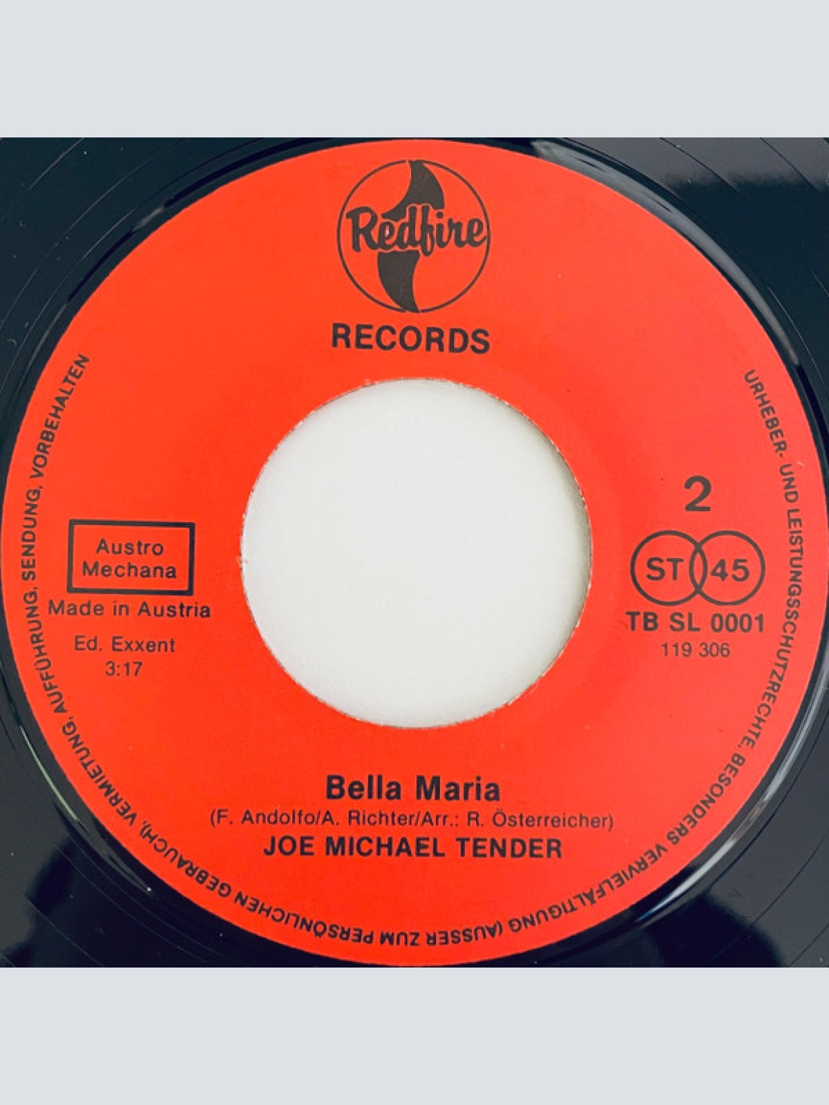 Vinyl / Joe Michael Tender - Kleinigkeiten...