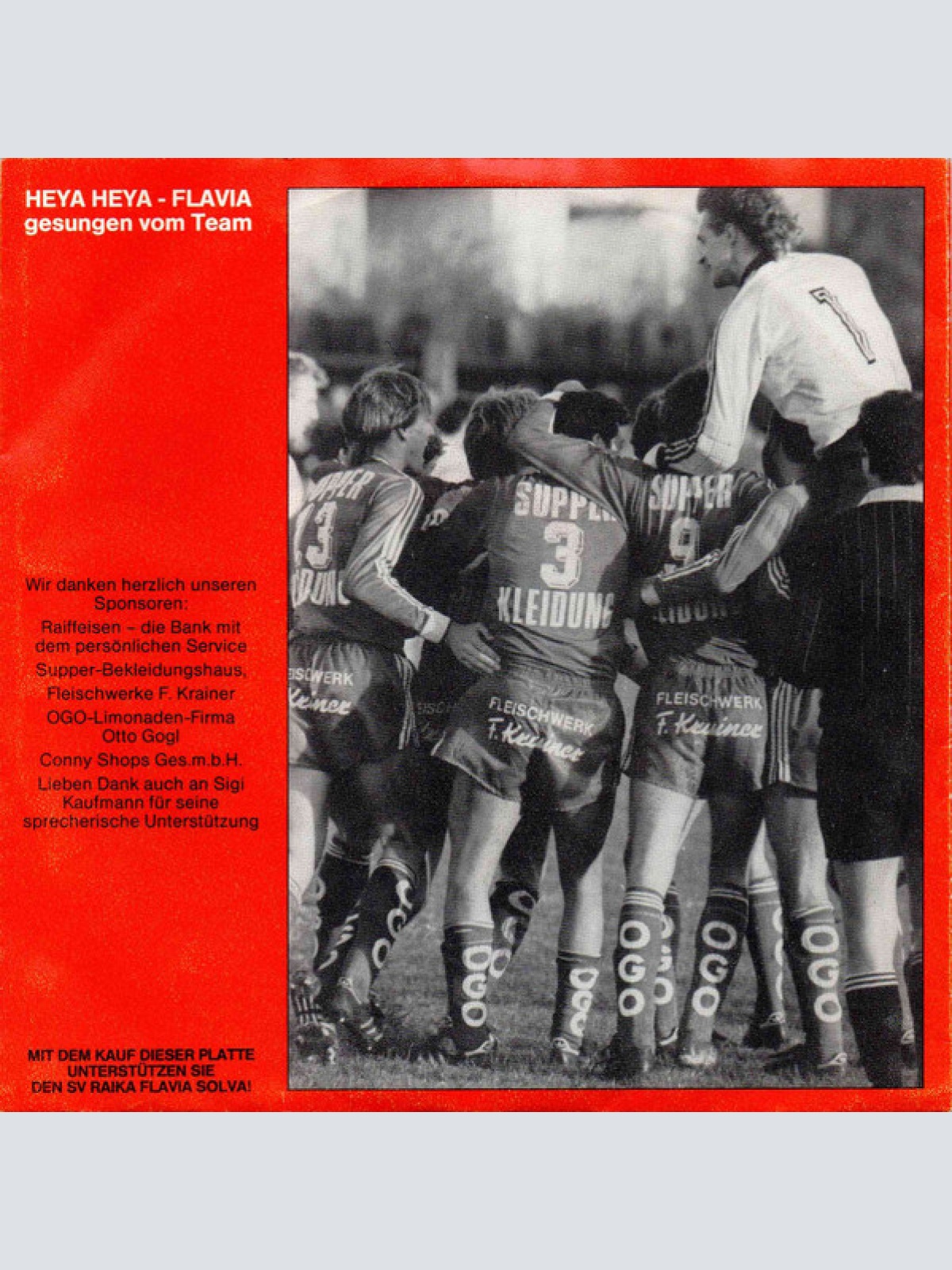 Vinyl / SK Raika Flavia Solva - Das Team - Heya Heya Flavia