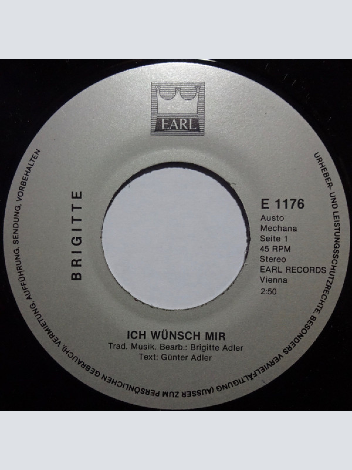 Vinyl / Brigitte (23) - Ich Wünsch Mir