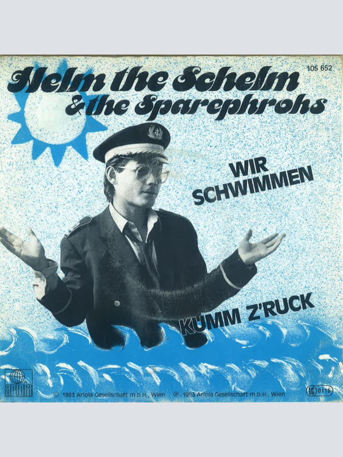 Vinyl / Helm The Schelm & The Sparephrohs - Wir Schwimmen / Kumm Z'ruck