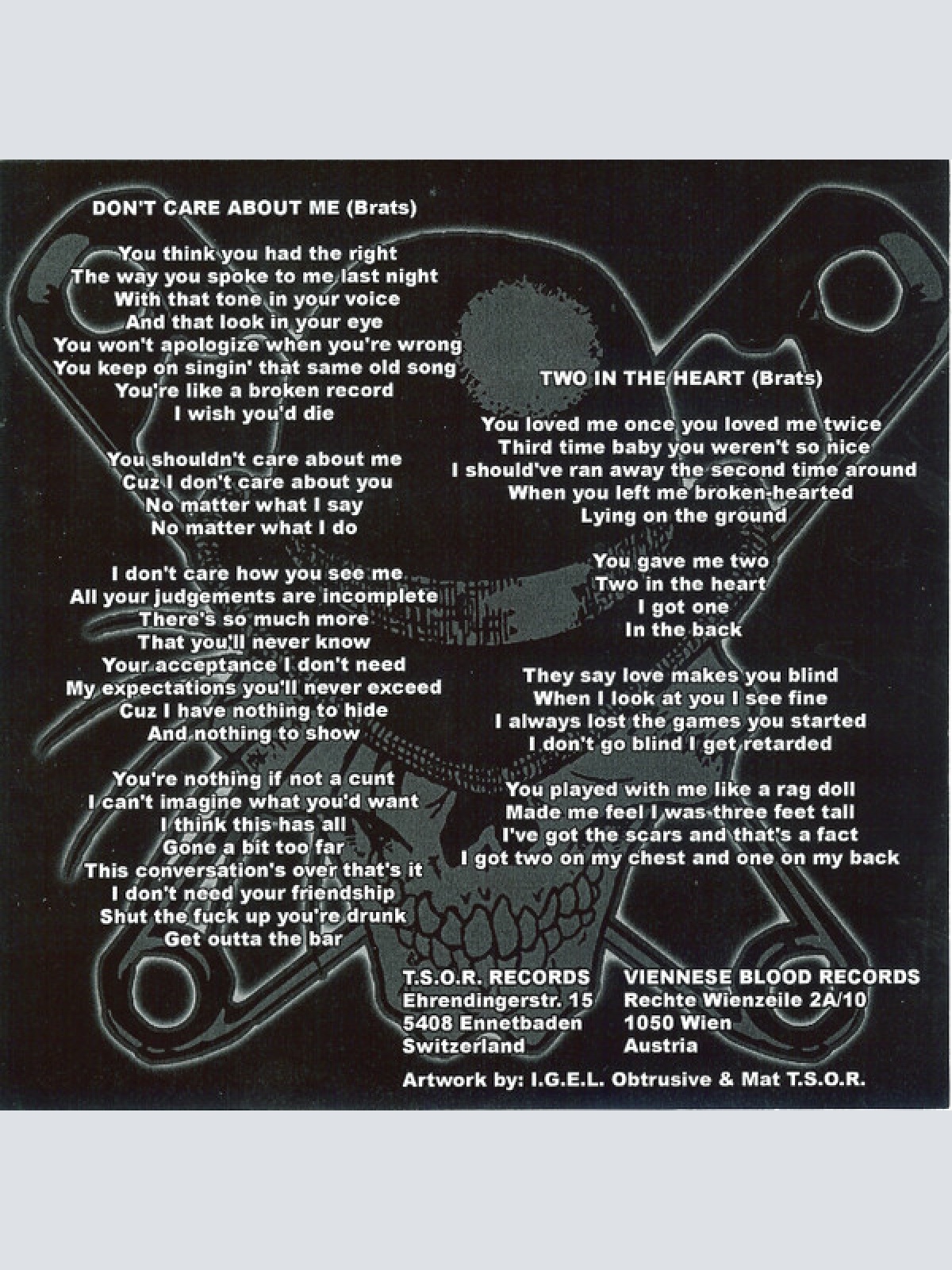 Vinyl / Lower Class Brats - I'm A Mess