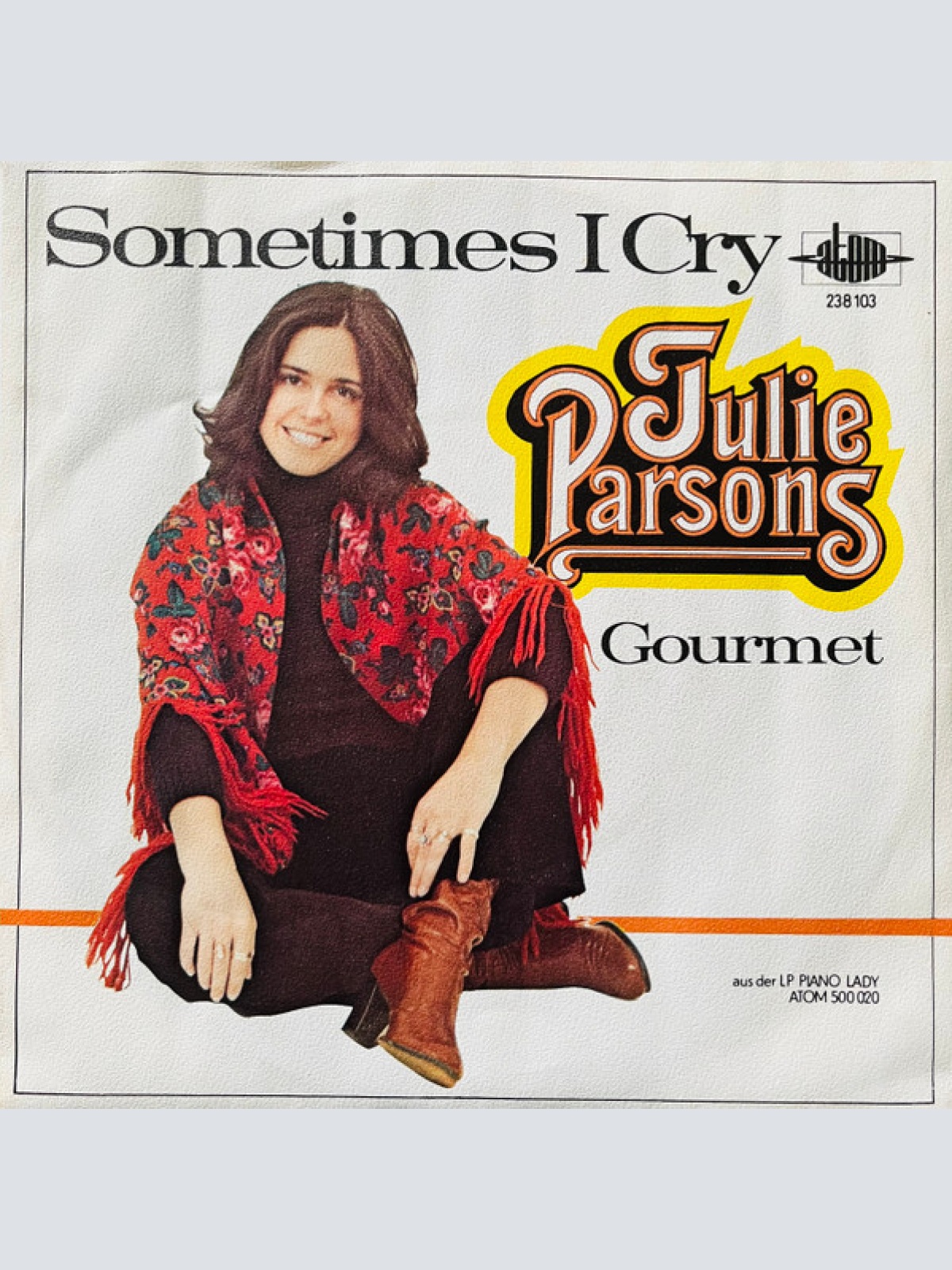 Vinyl / Julie Parsons - Sometimes I Cry