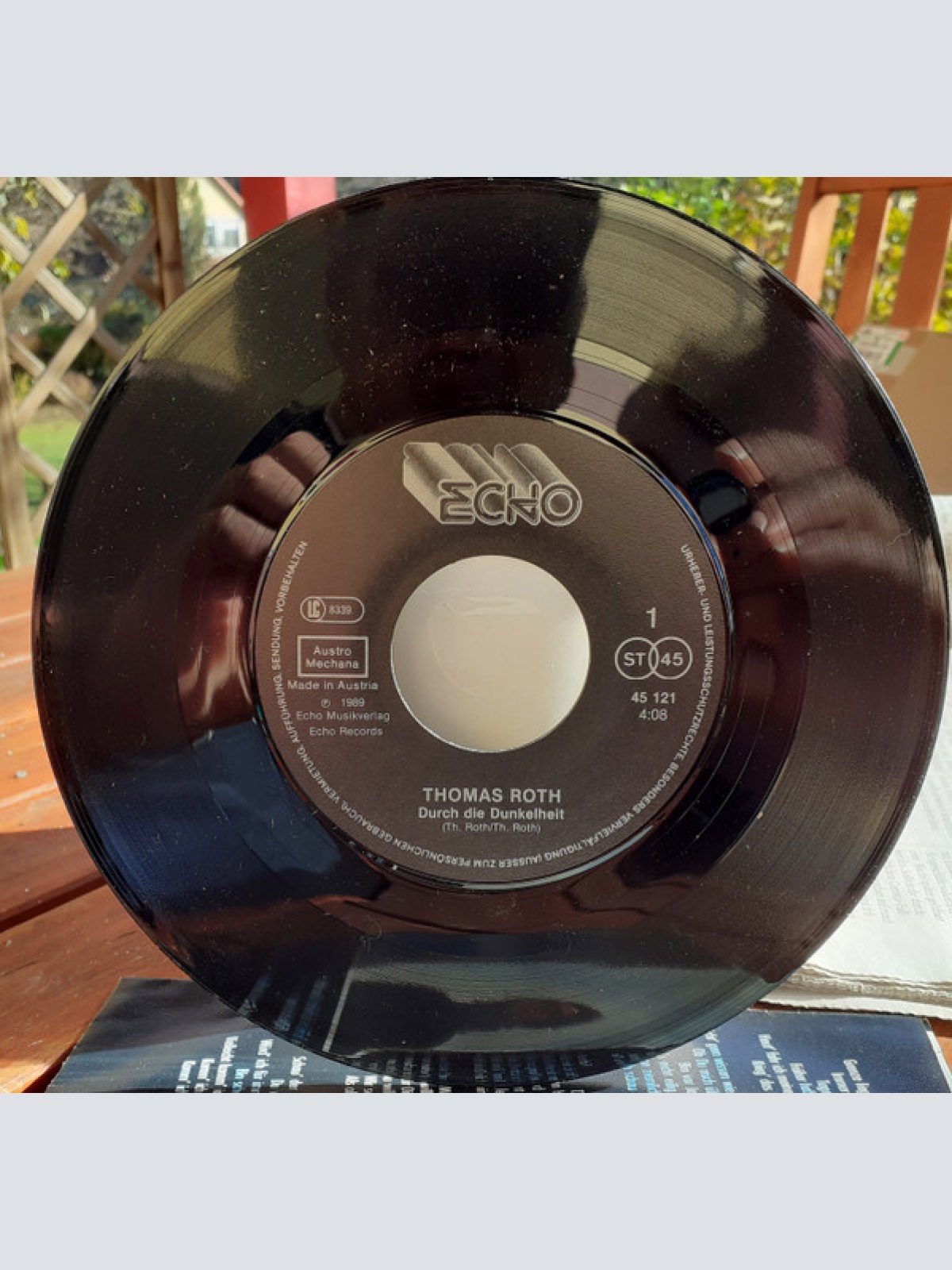 Vinyl / Thomas Roth (5) - Durch die Dunkelheit