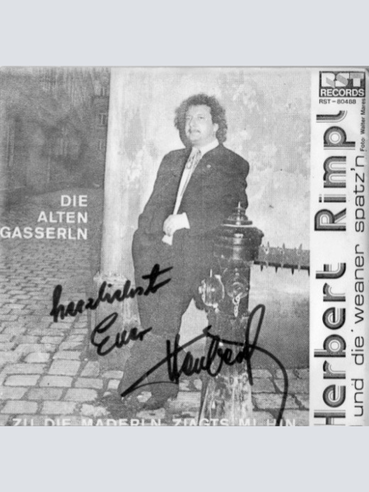 Vinyl / Herbert Rimpl - Die Alten Gasserln / Zu Die Maderln Ziagts Mi Hin
