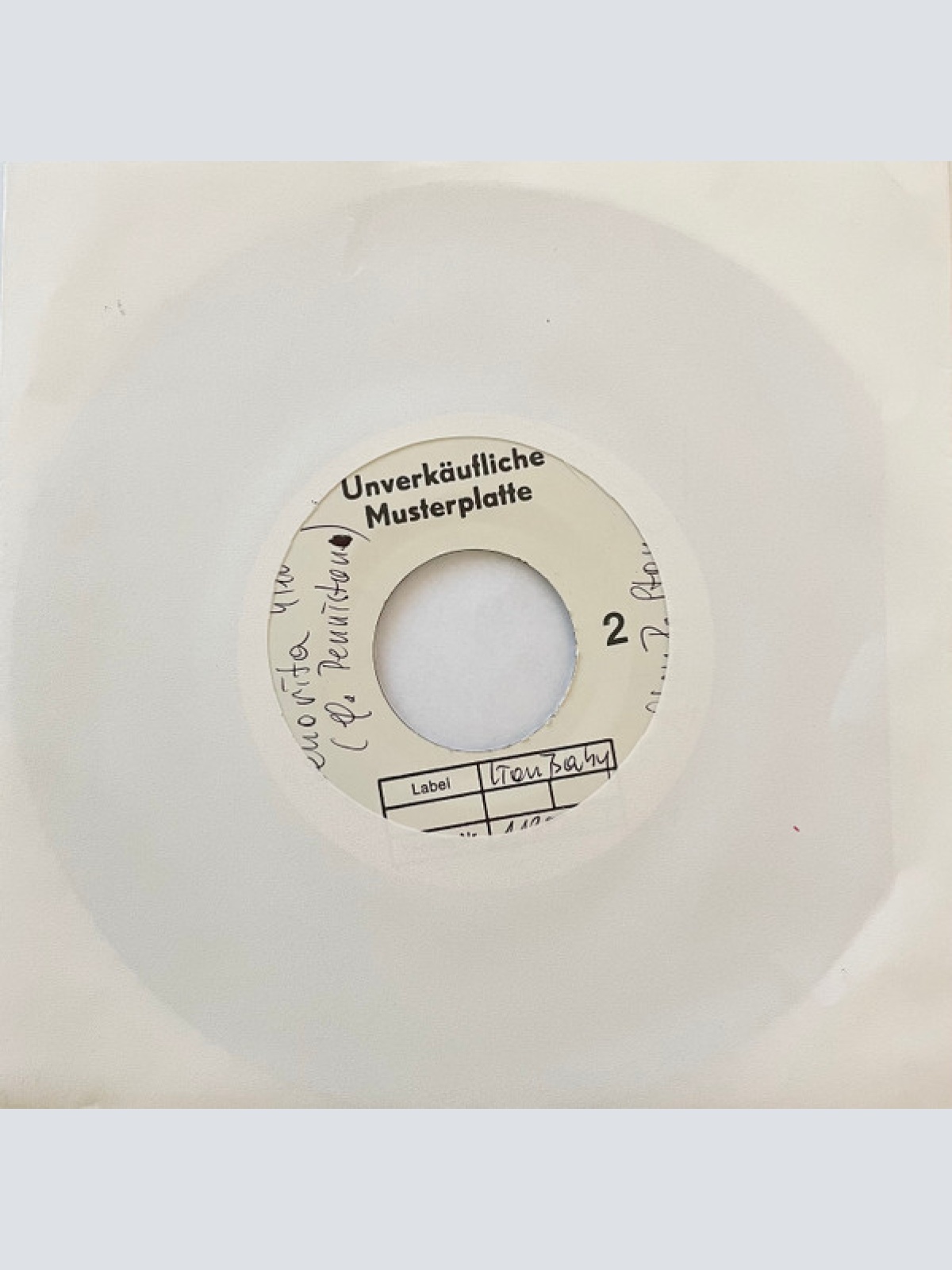 Vinyl / Glen P. Stone - Baby Come Back