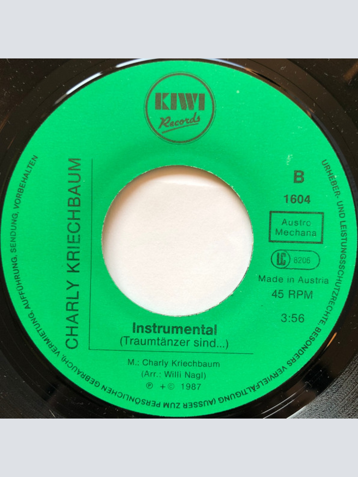 Vinyl / Charly Kriechbaum - Traumtänzer sind...