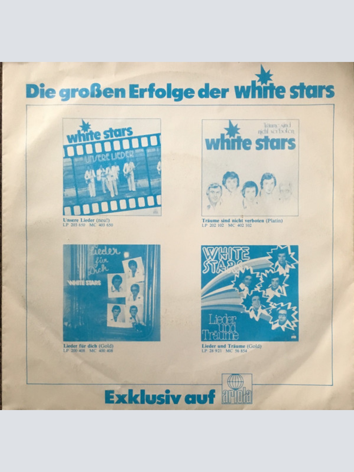 Vinyl / White Stars - Primaballerina