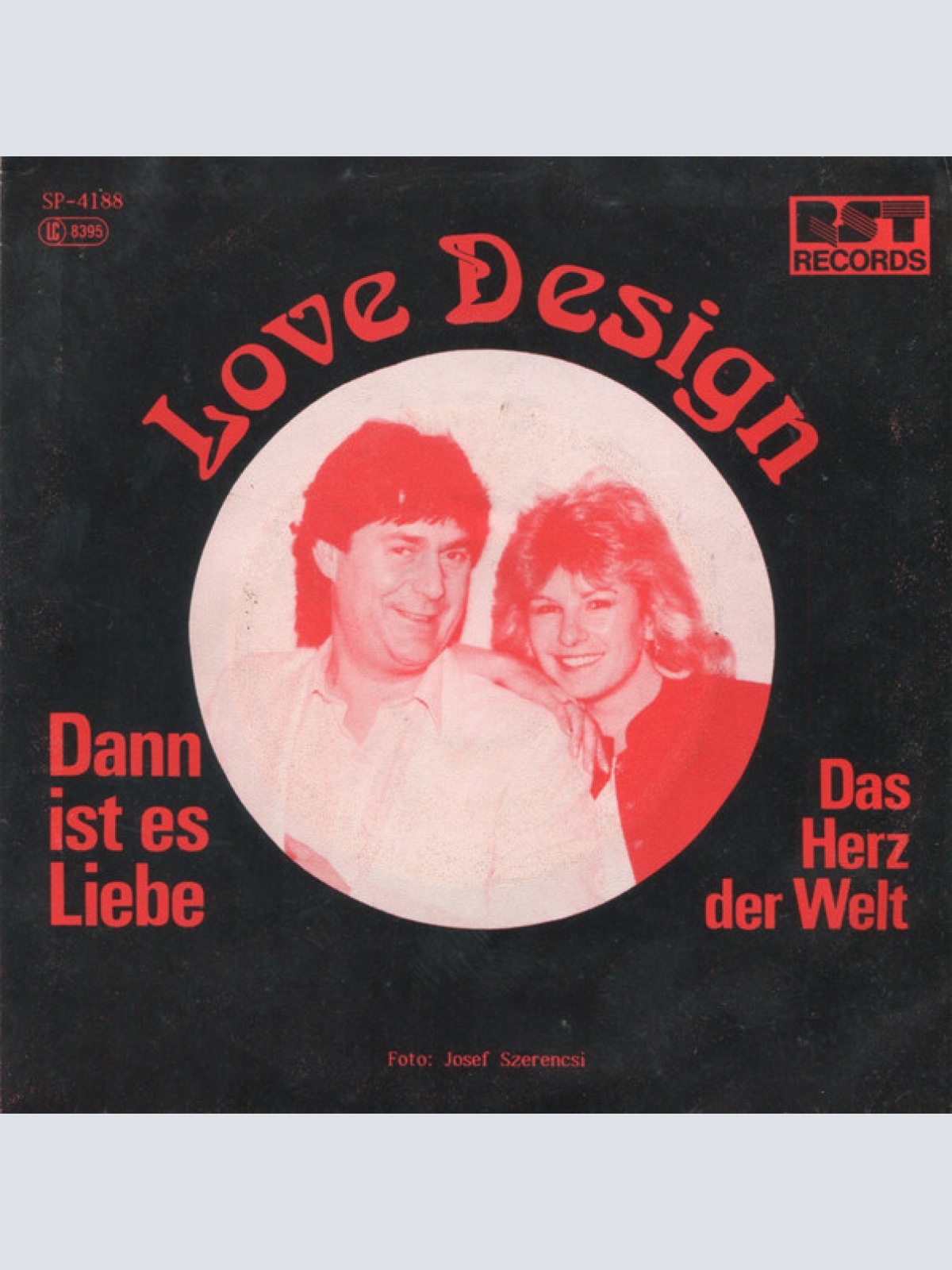 Vinyl / Love Design (2) - Dann Ist Es Liebe / Das Herz Der Welt