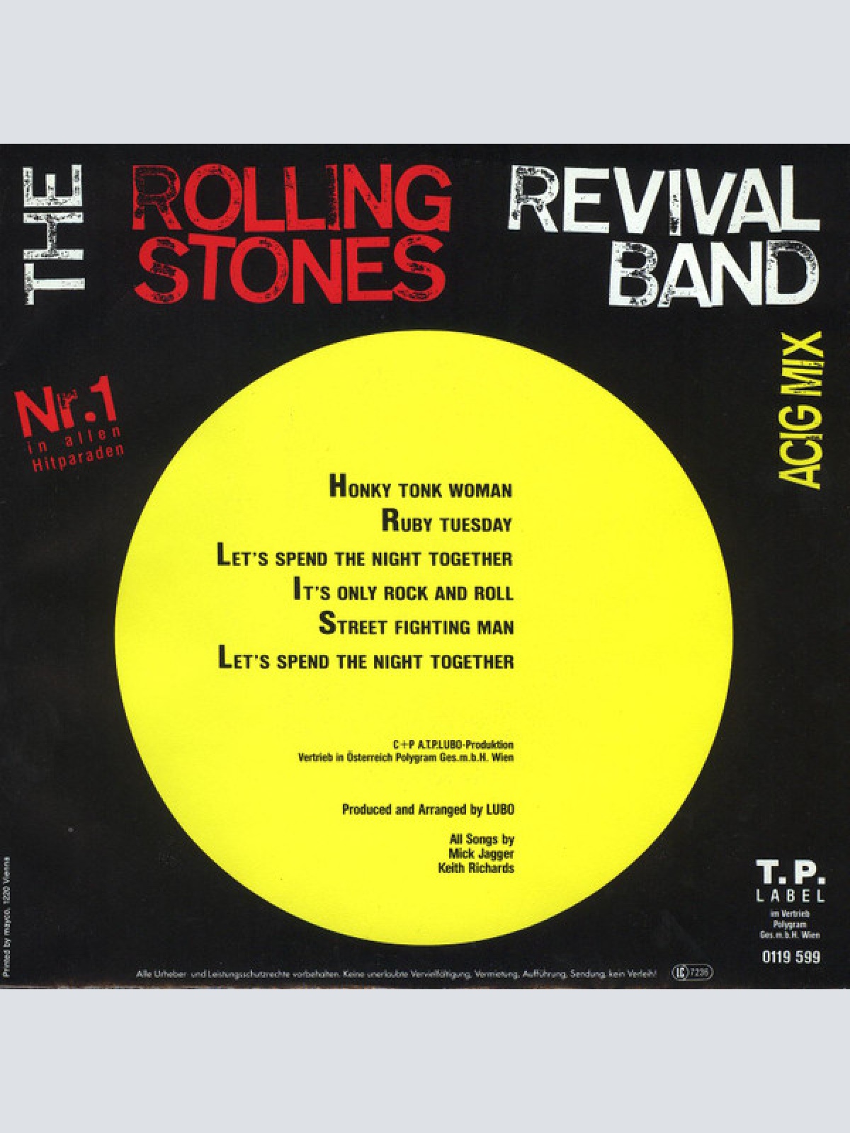 Vinyl / The Rolling Stones Revival Band - Acig Mix