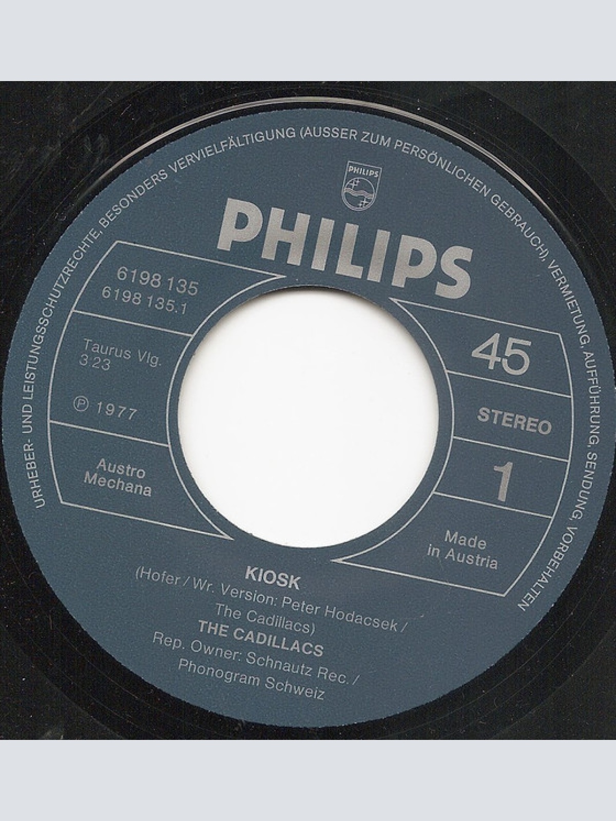 Vinyl / The Cadillacs (2) - Kiosk