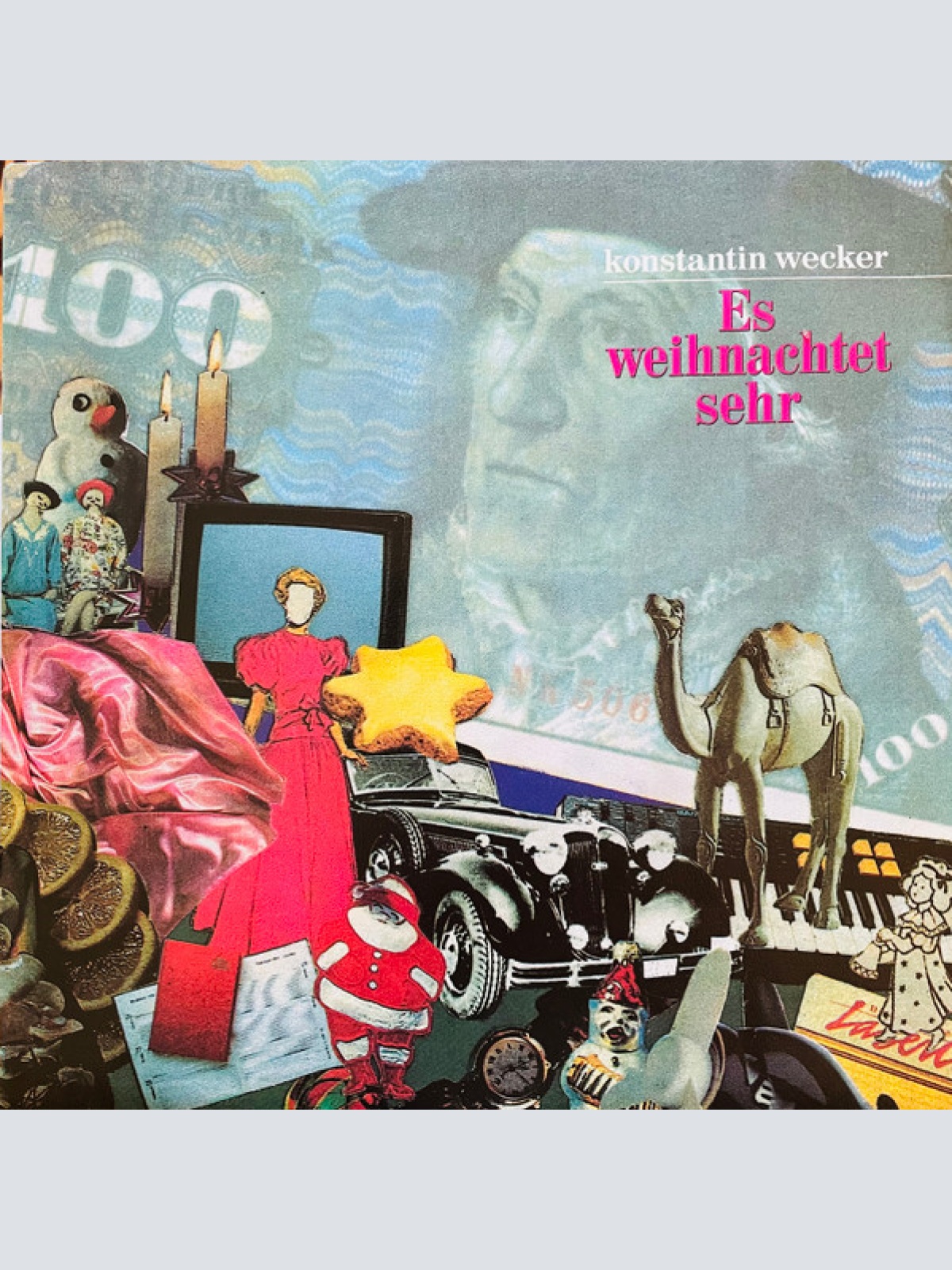 Vinyl / Konstantin Wecker - Es Weihnachtet Sehr