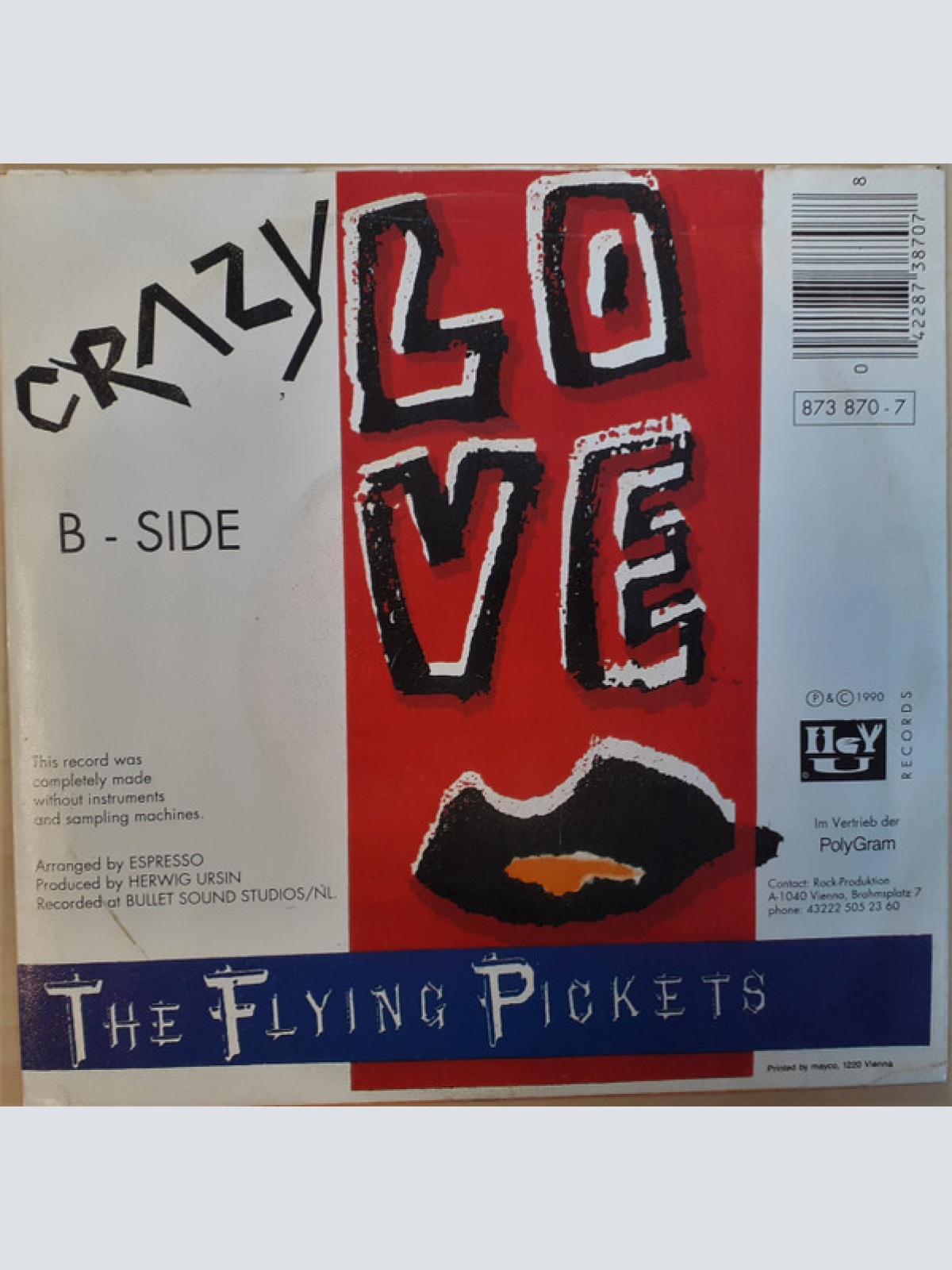Vinyl / The Flying Pickets - Crazy Love