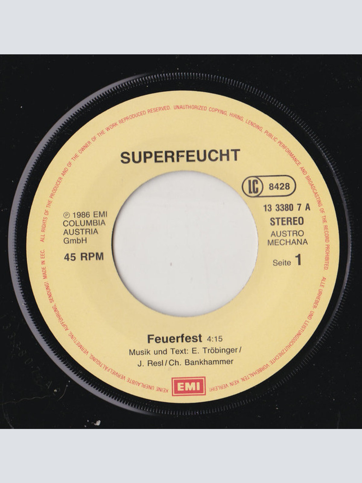 Vinyl / Superfeucht - Feuerfest