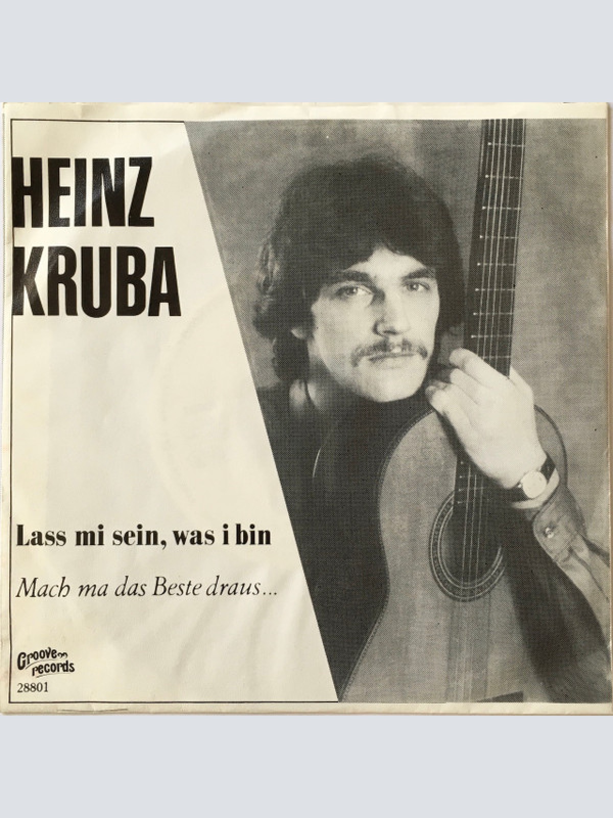 Vinyl / Heinz Kruba - Lass Mi Sein, Was I Bin