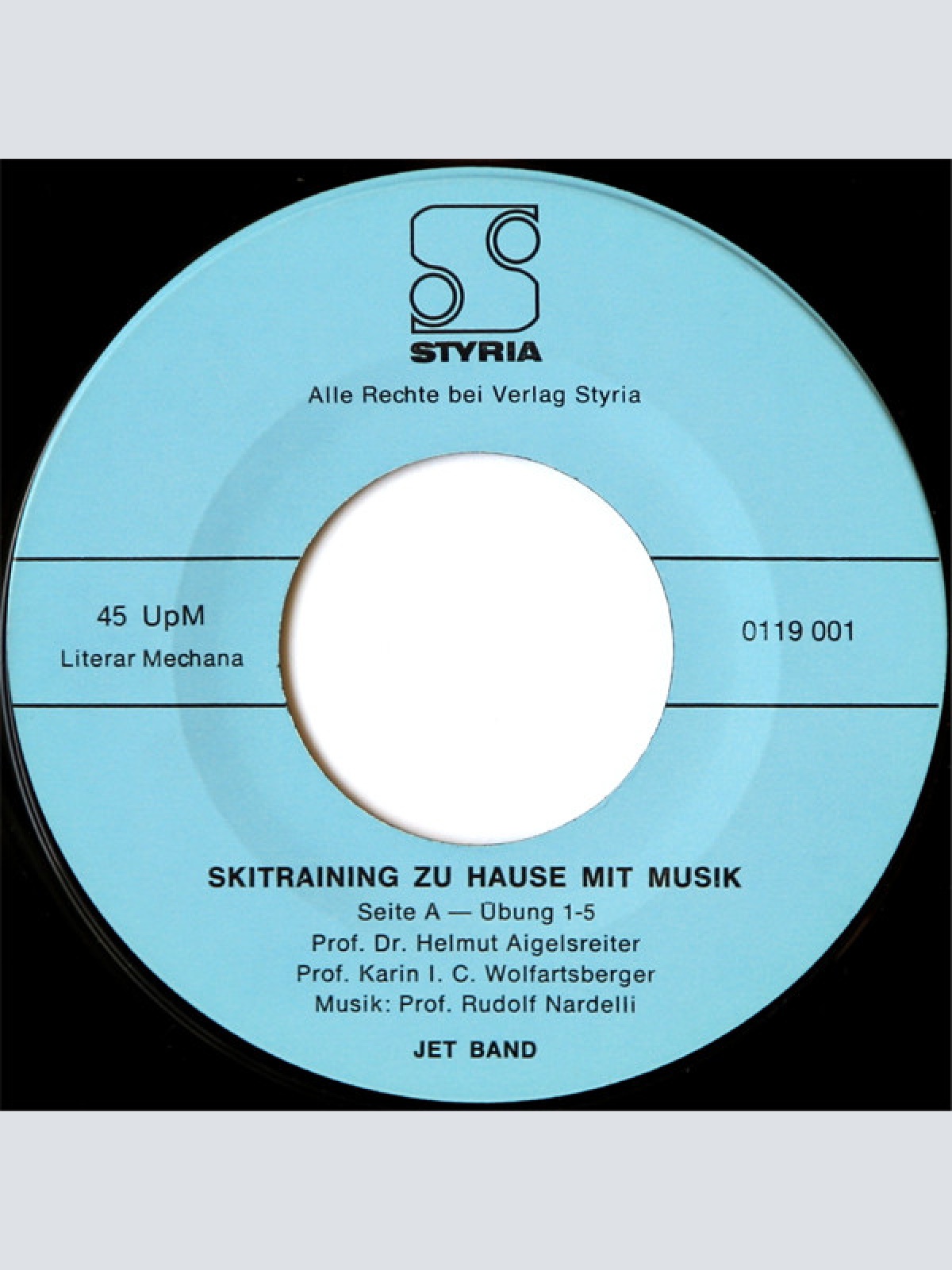 Vinyl / Jet Band (2) - Skitraining Zu Hause Mit Musik
