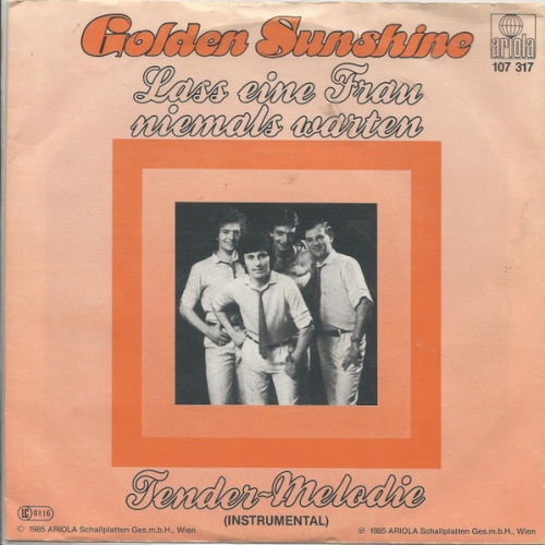 Vinyl / Golden Sunshine - Lass Eine Frau Niemals Warten