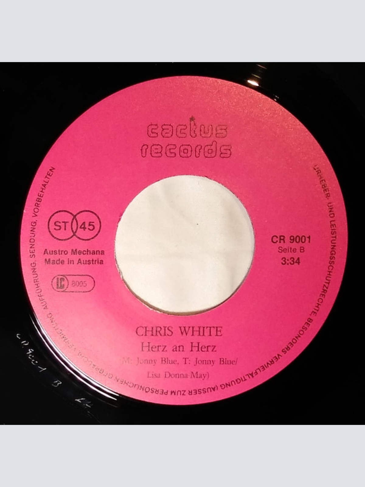 Vinyl / Chris White (10) - Hätt' Ich Dich Nie Geseh'n