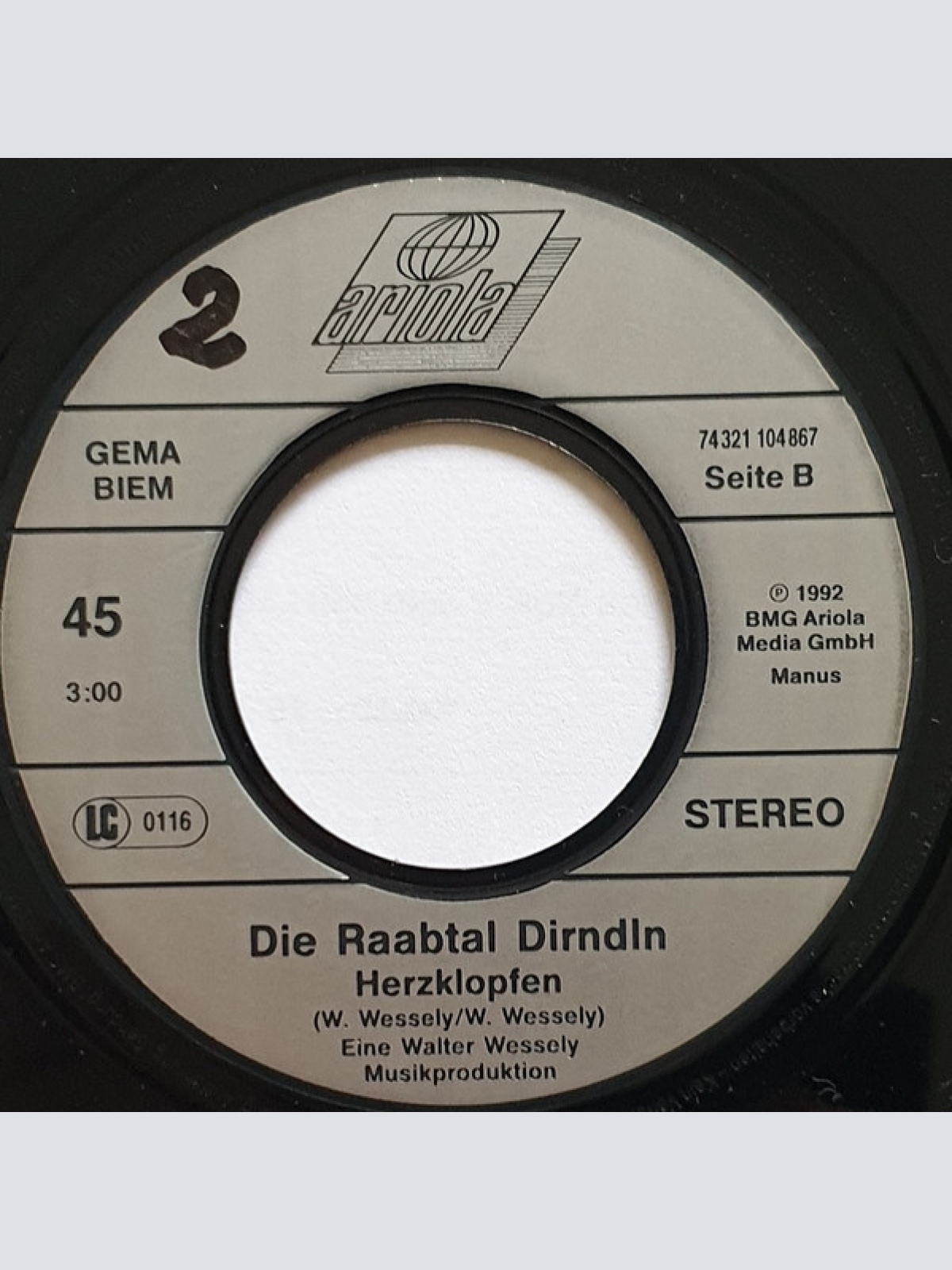 Vinyl / Die Raabtal Dirndln - I Wart Auf A Busserl Von Dir