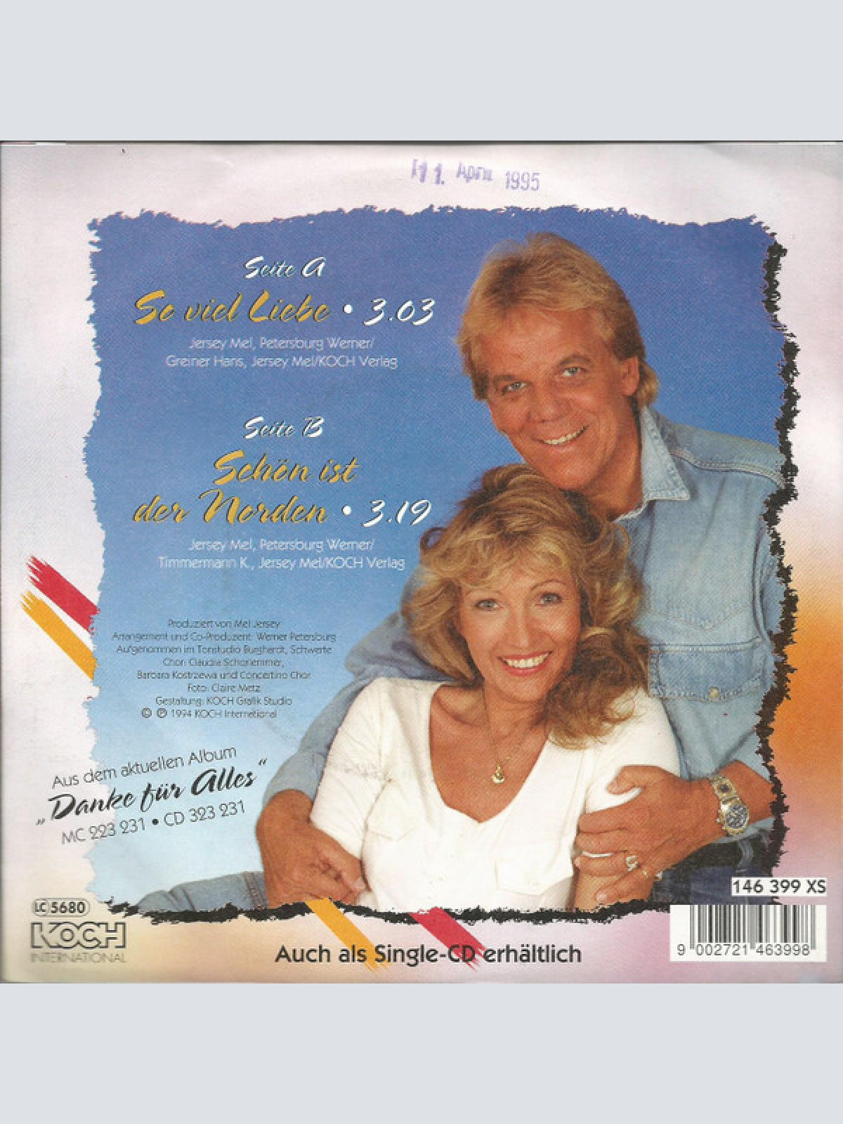 Vinyl / Heimat-Duo Judith & Mel* - So Viel Liebe