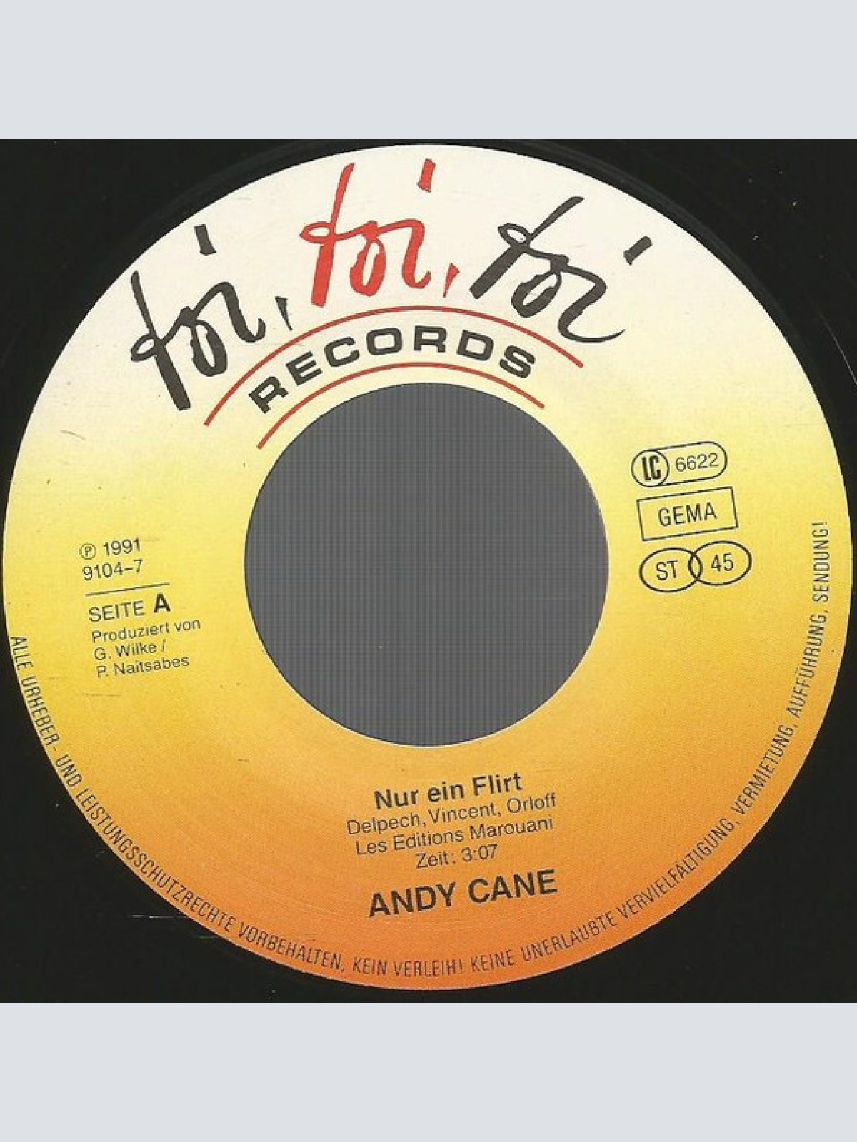 Vinyl / Andy Cane (2) - Nur Ein Flirt