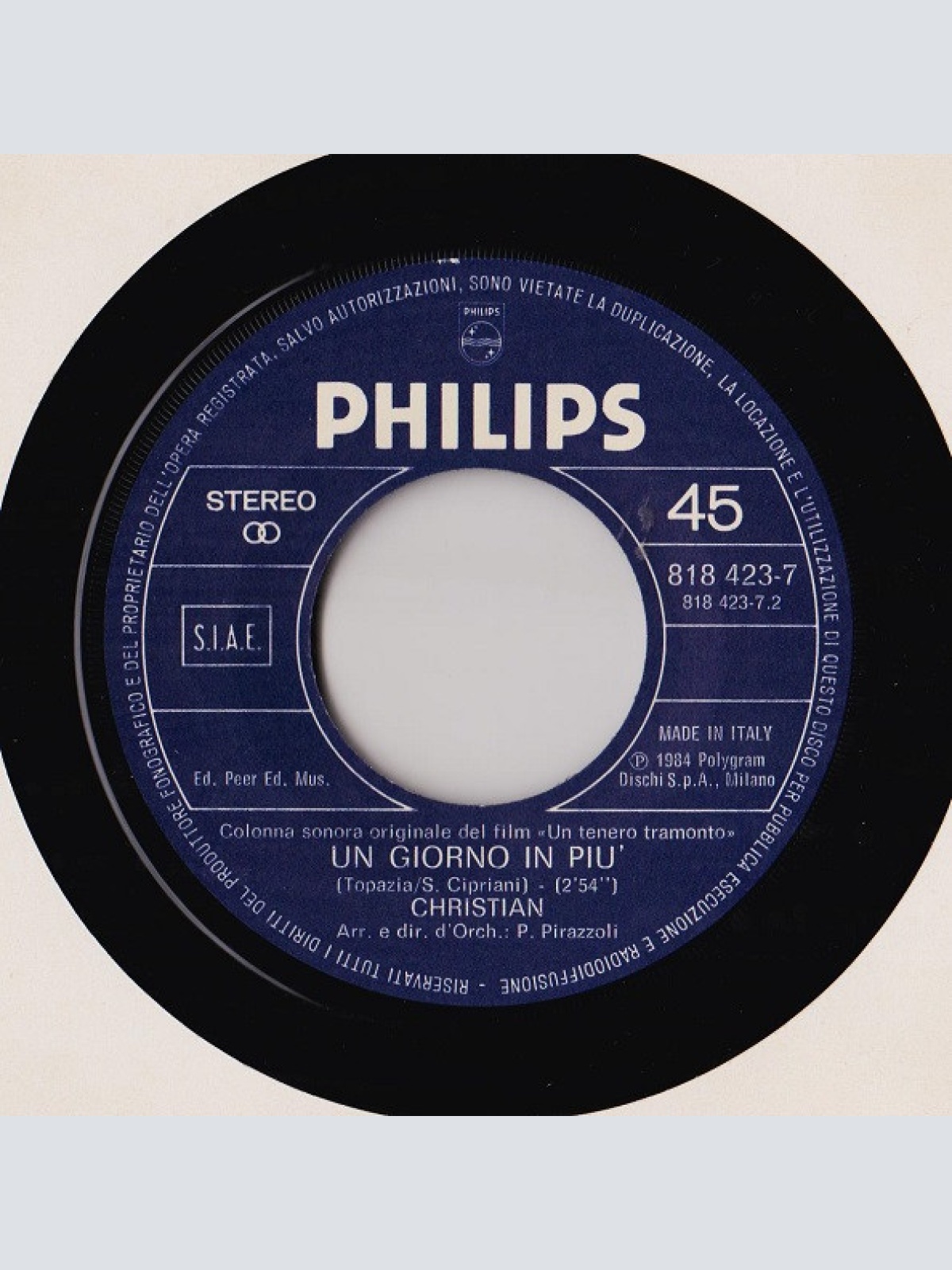 Vinyl / Christian (106) - Cara