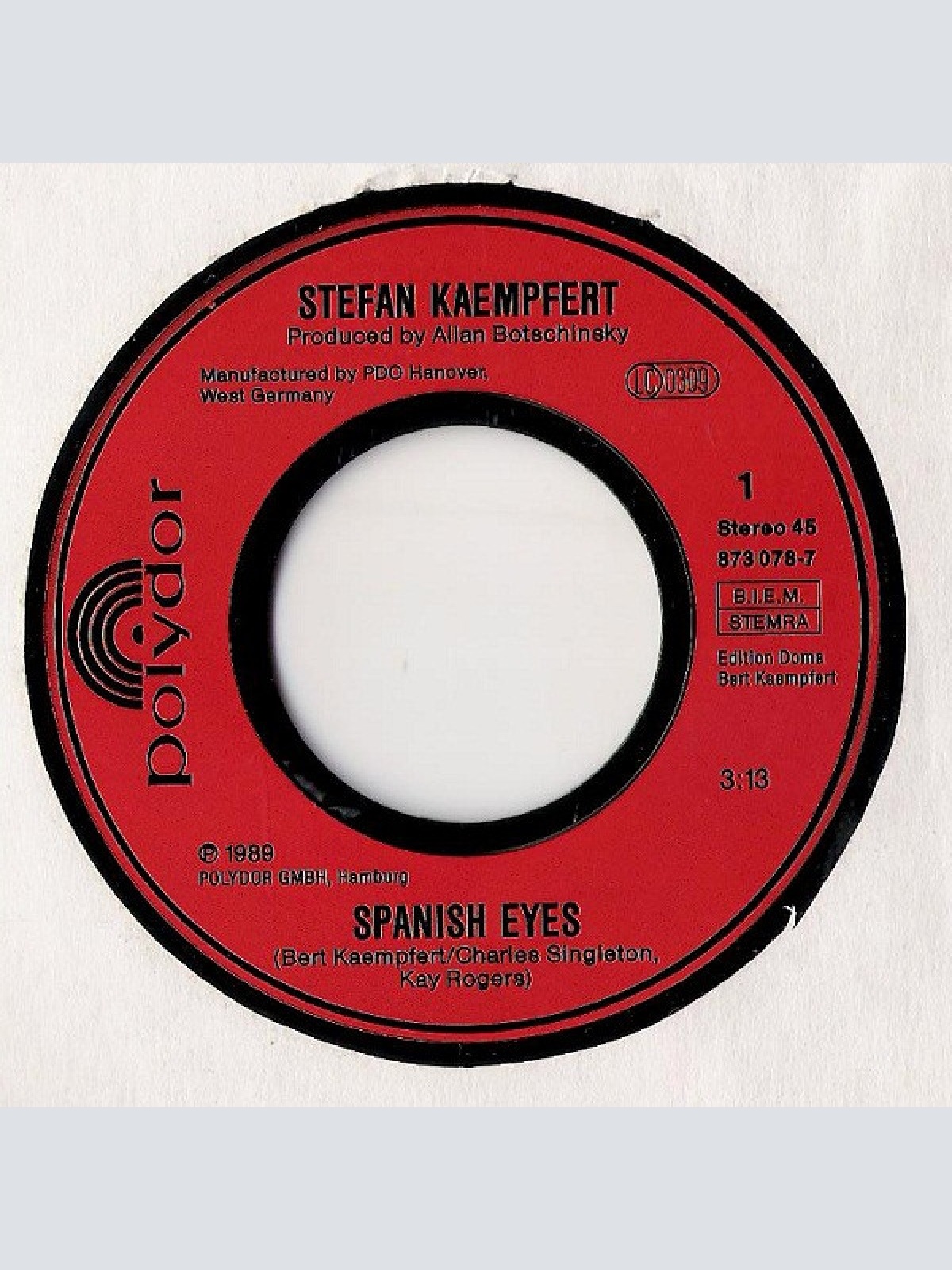 Vinyl / Stefan Kaempfert - Spanish Eyes
