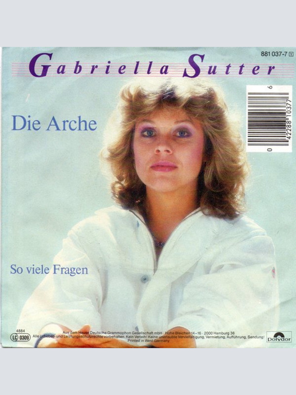 Vinyl / Gabriella Sutter - Die Arche