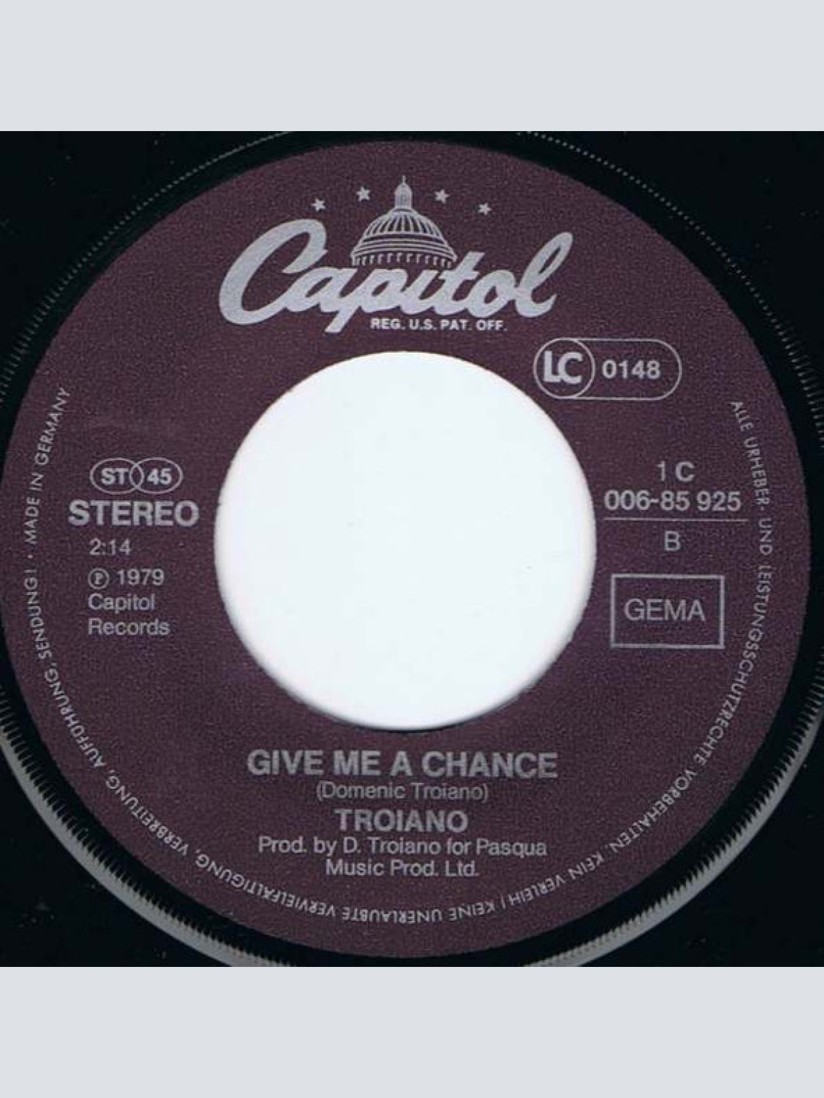 Vinyl / Troiano* - We All Need Love