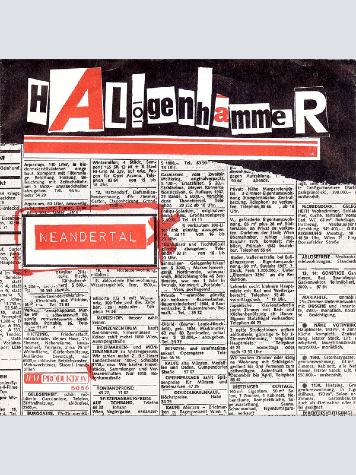 Vinyl / Halogenhammer - Neandertal