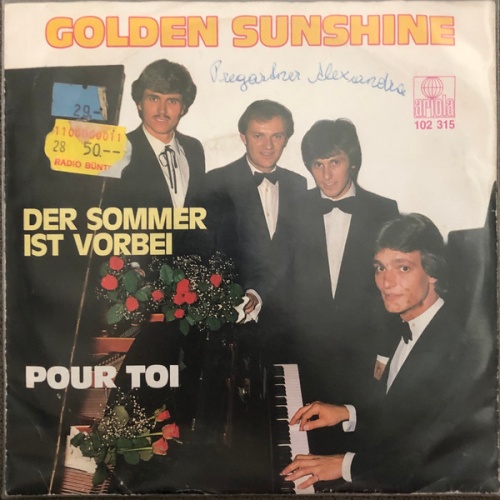 Vinyl / Golden Sunshine - Der Sommer Ist Vorbei / Pour Toi