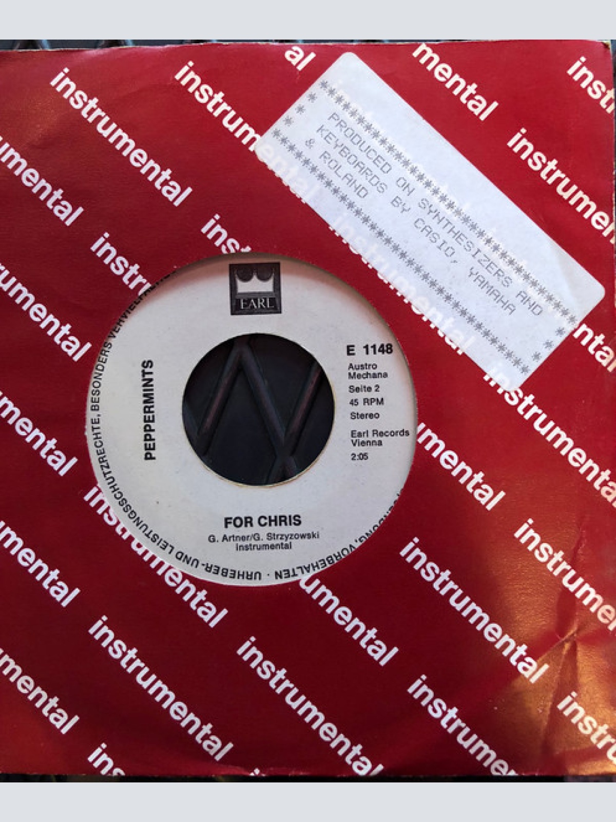 Vinyl / Peppermints - Angela