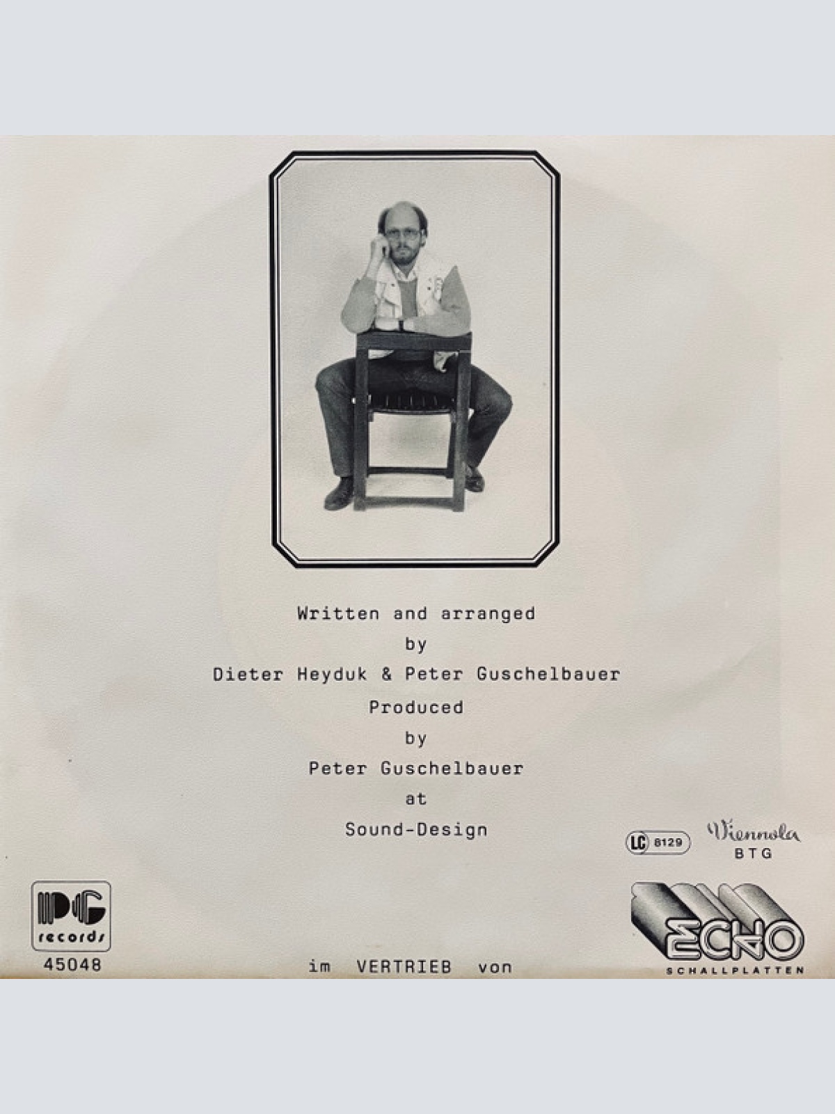 Vinyl / Dieter Heyduk - I Always Love You / Flamin' Sky