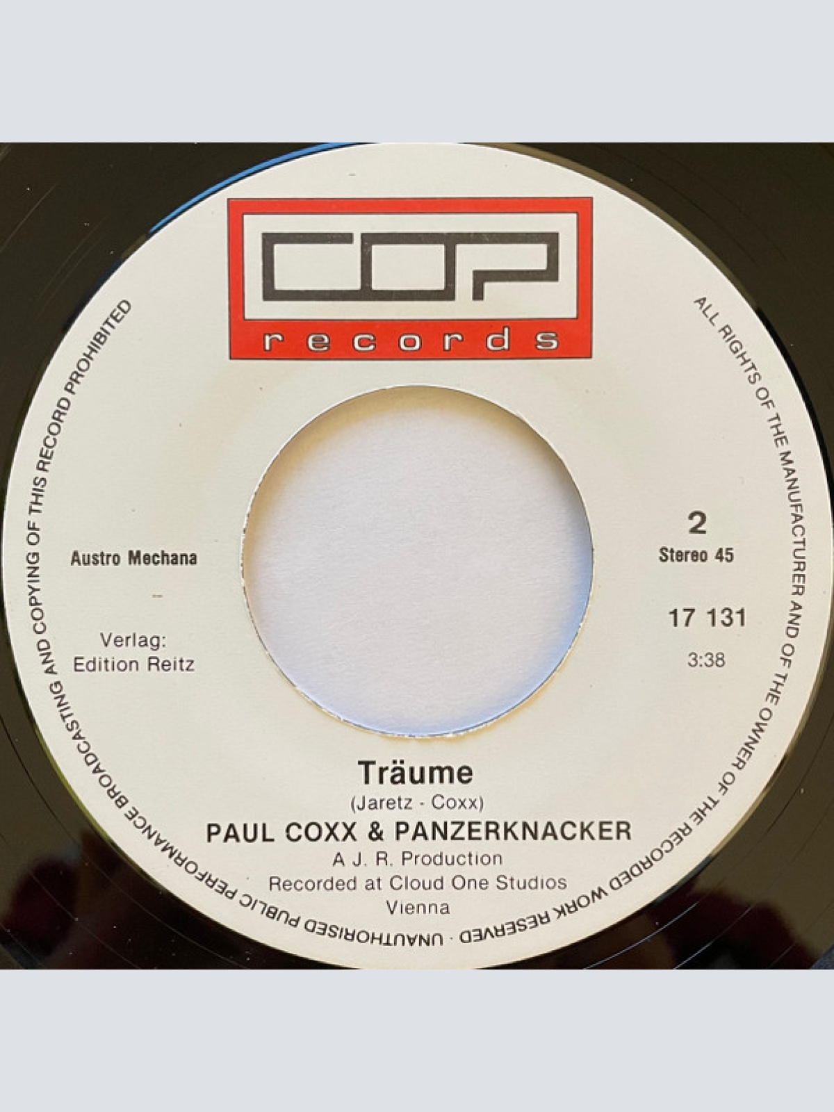 Vinyl / Paul Coxx & Panzerknacker* - Heartache Party