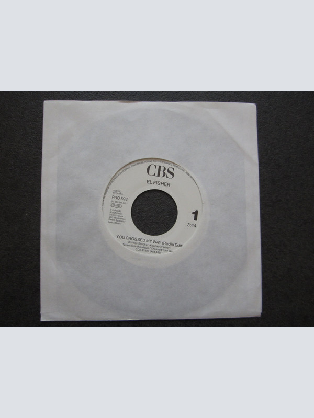 Vinyl / El Fisher - You Crossed My Way