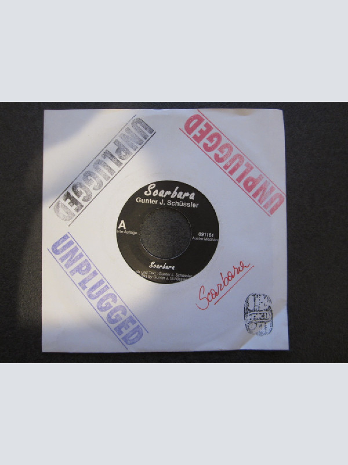 Vinyl / Gunter J. Schüssler - Scarbara