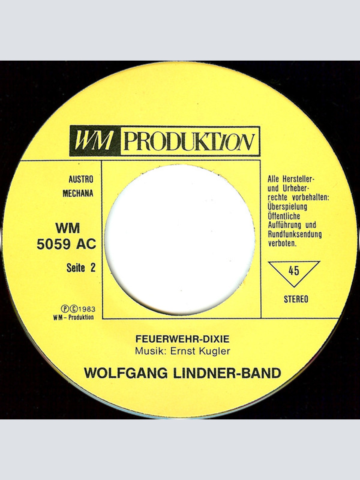 Vinyl / Petersdorfer Musikanten / Wolfgang Lindner-Band* - Löschbereitschaft / Feuerwehr-Dixie