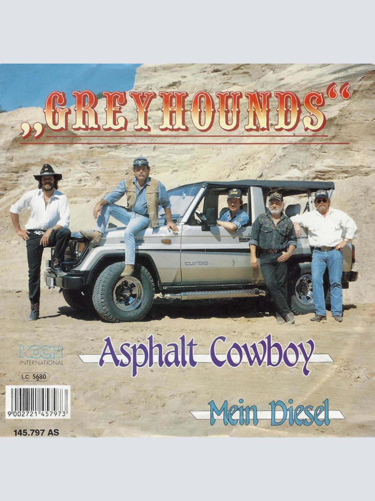 Vinyl / Greyhounds - Asphalt Cowboy