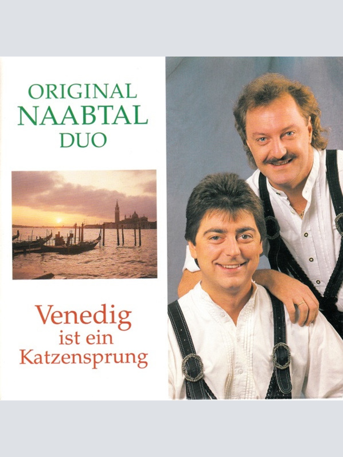 Vinyl / Original Naabtal Duo - Venedig Ist Ein Katzensprung