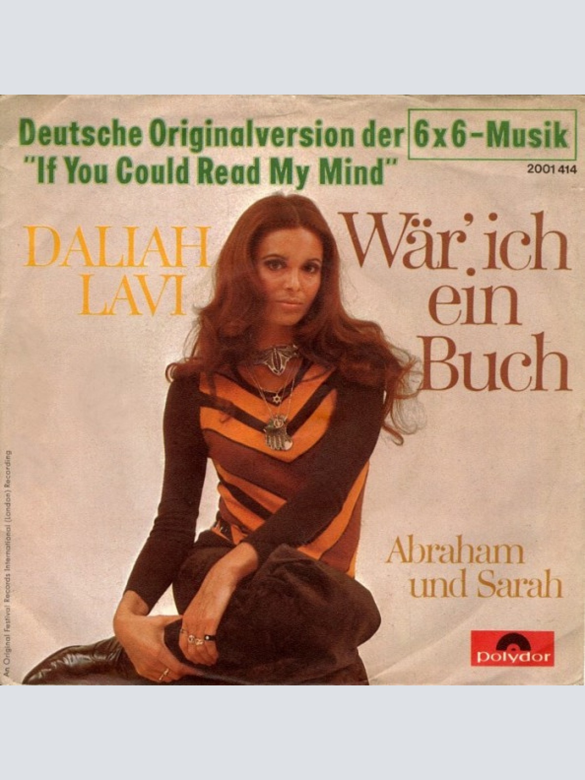 Vinyl / Daliah Lavi - Wär' Ich Ein Buch